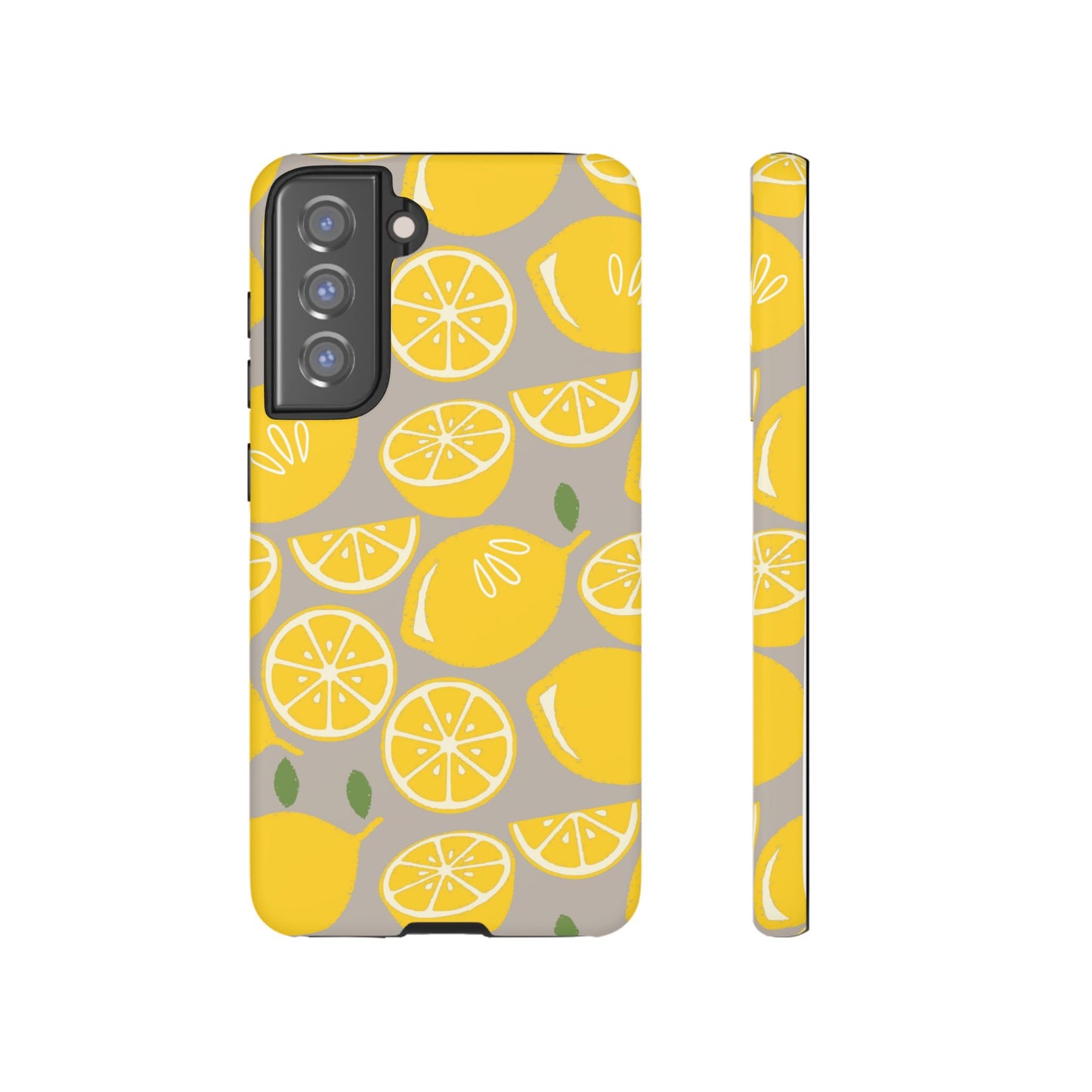 Yellow Modern Lemon Phone Case