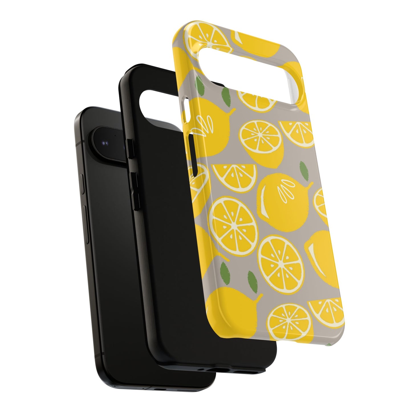 Yellow Modern Lemon Phone Case