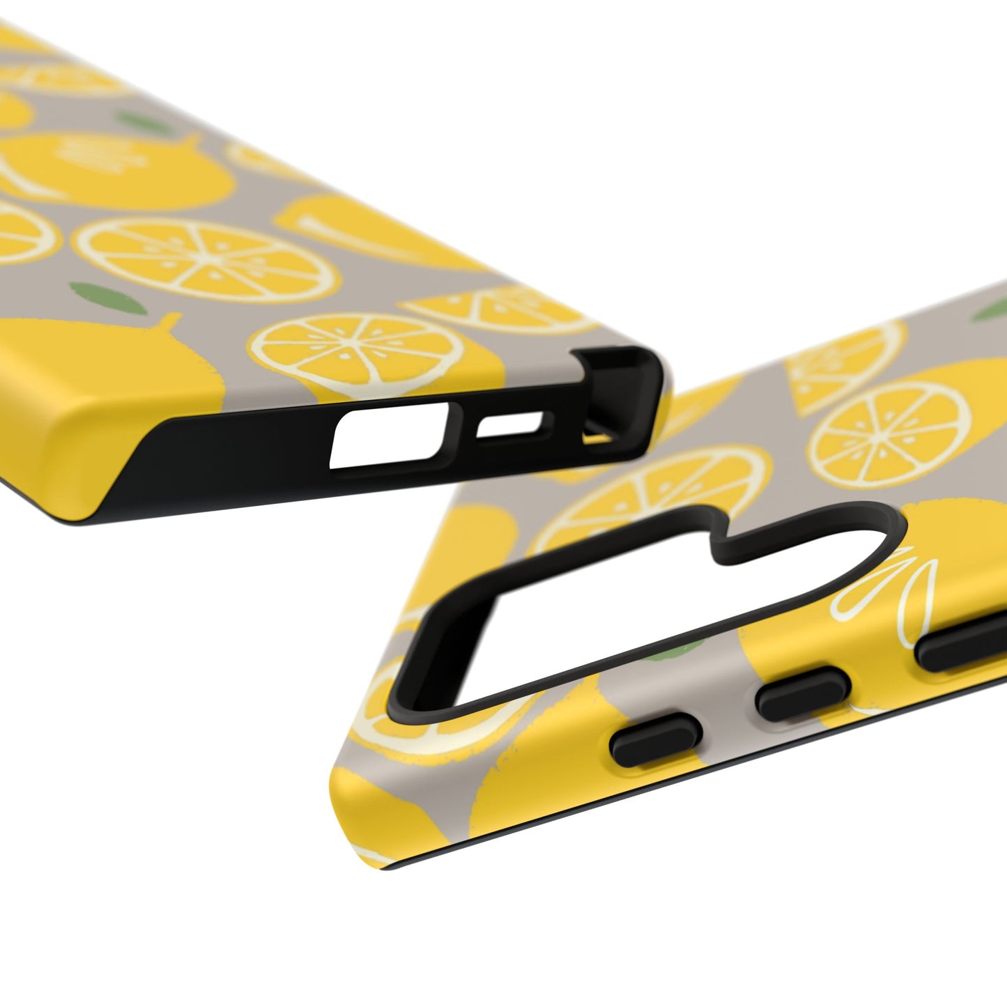 Yellow Modern Lemon Phone Case