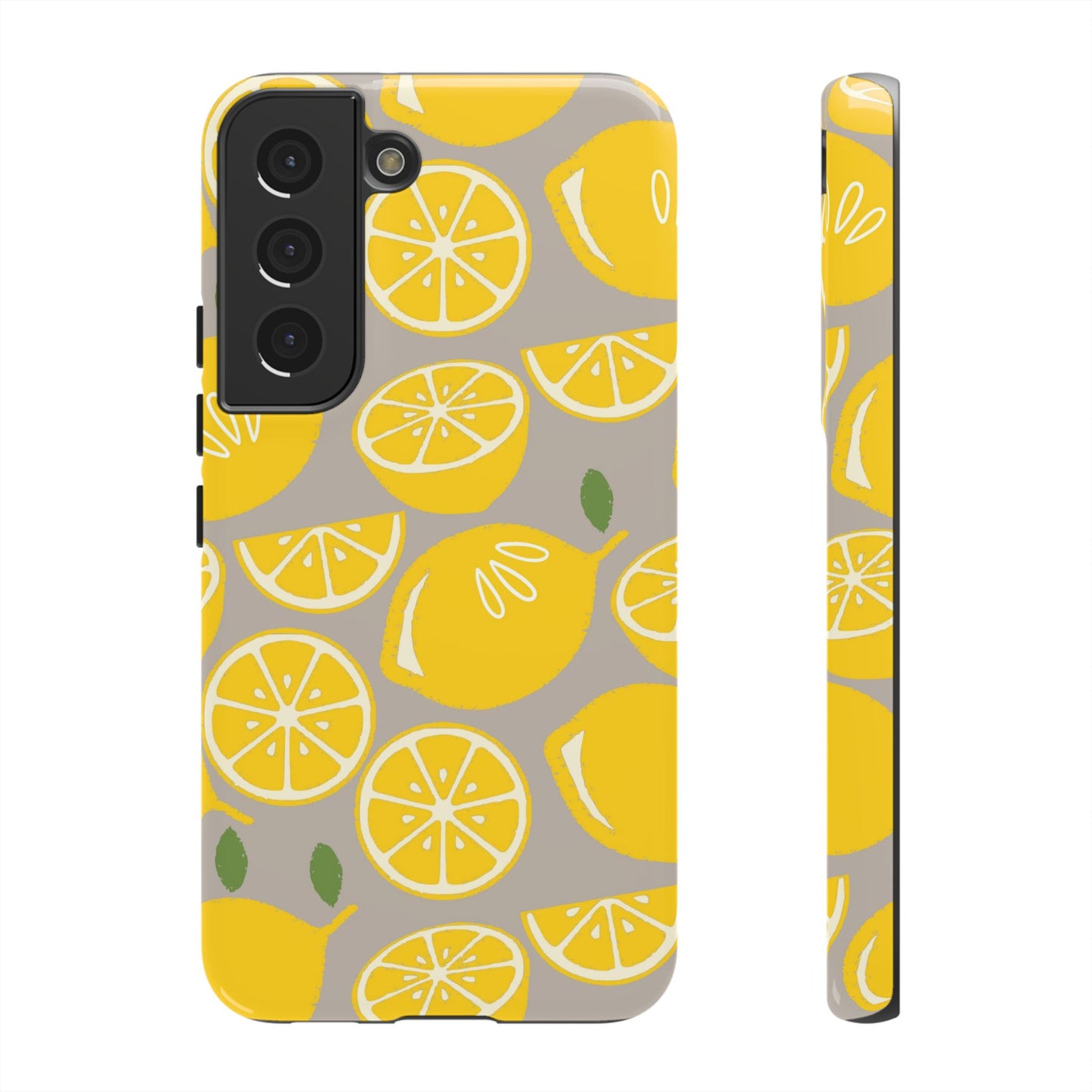 Yellow Modern Lemon Phone Case