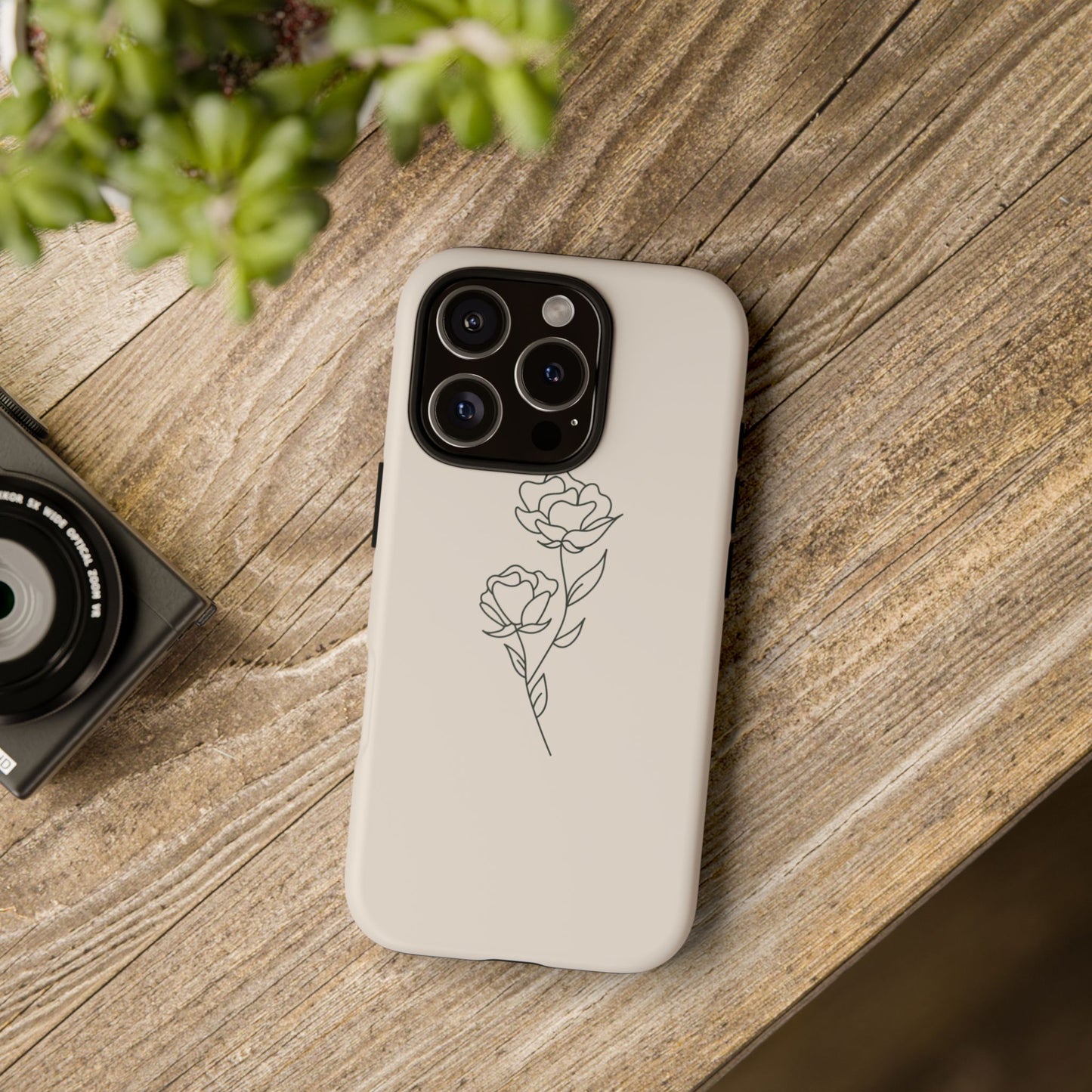 Simple Flower Minimalist Phone Case