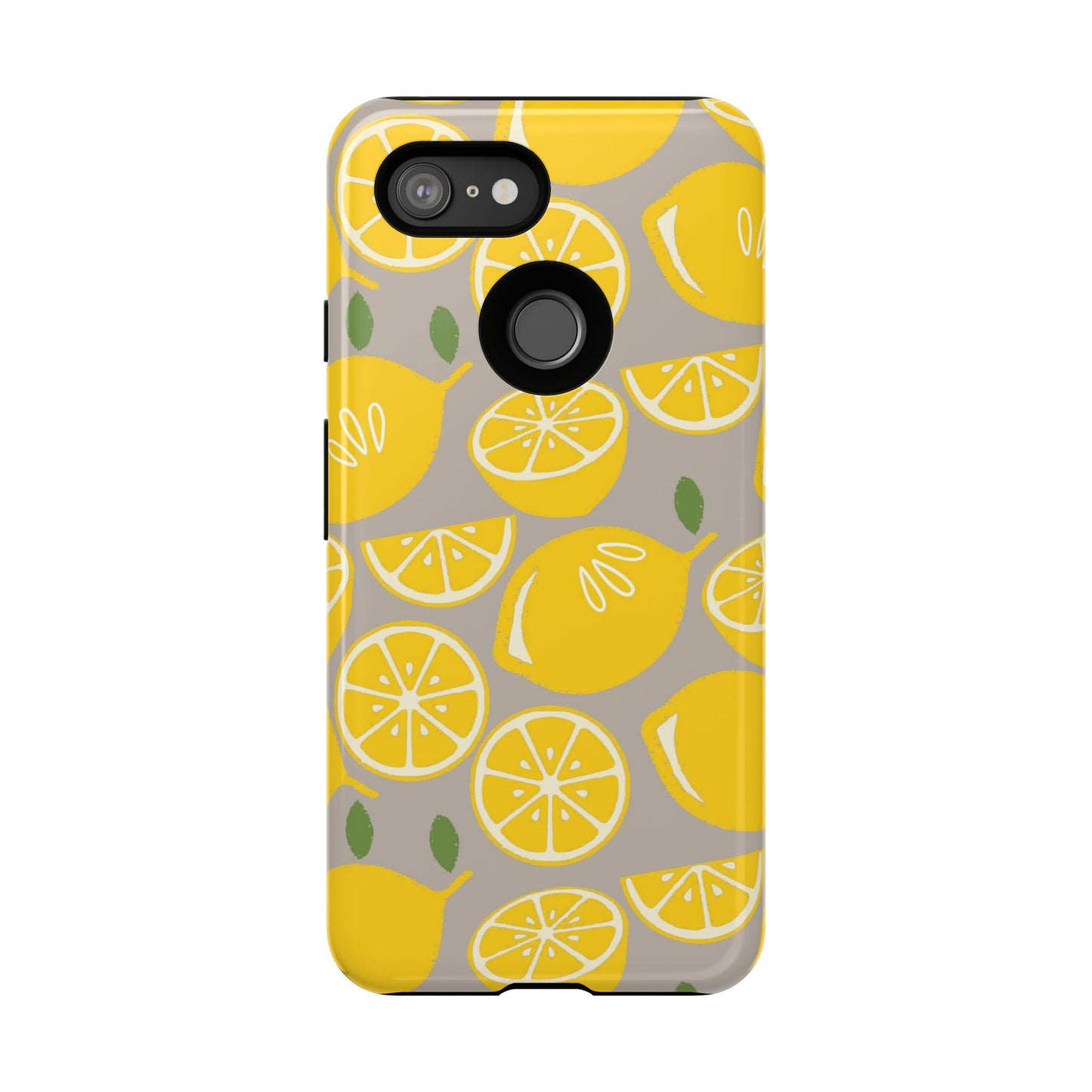 Yellow Modern Lemon Phone Case