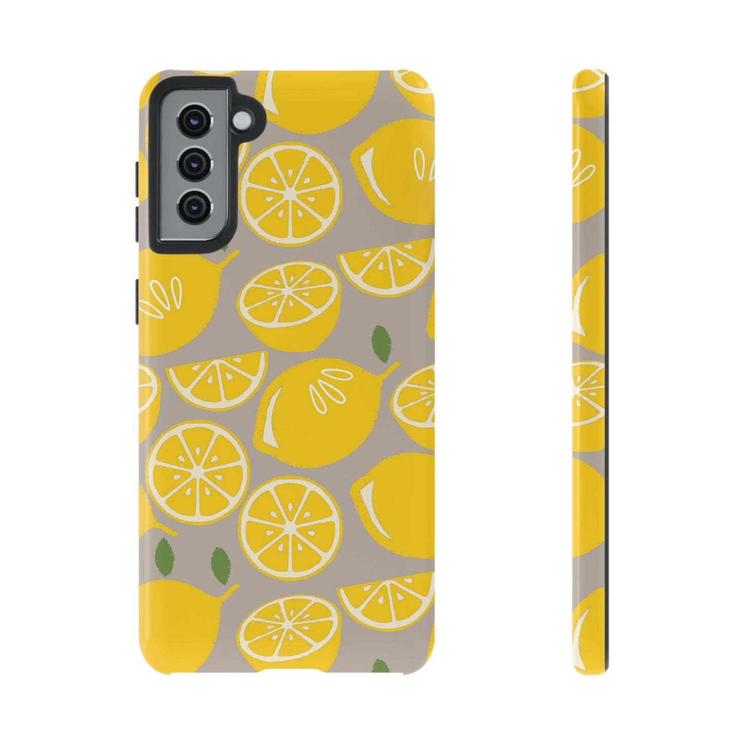 Yellow Modern Lemon Phone Case