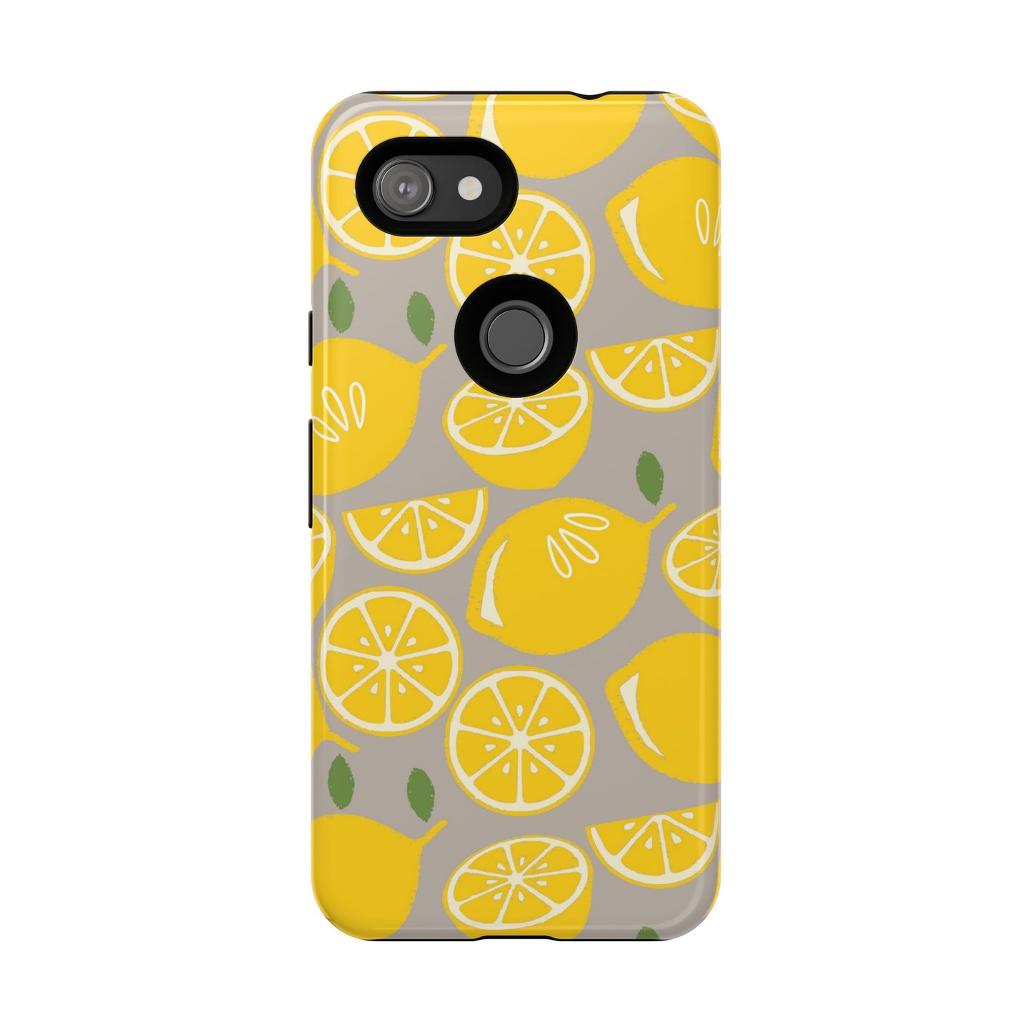 Yellow Modern Lemon Phone Case