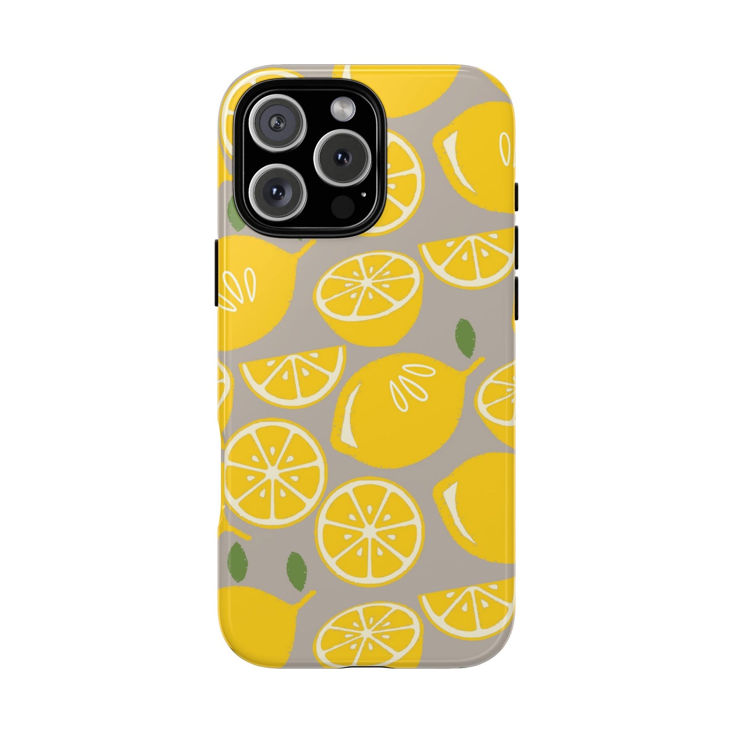 Yellow Modern Lemon Phone Case
