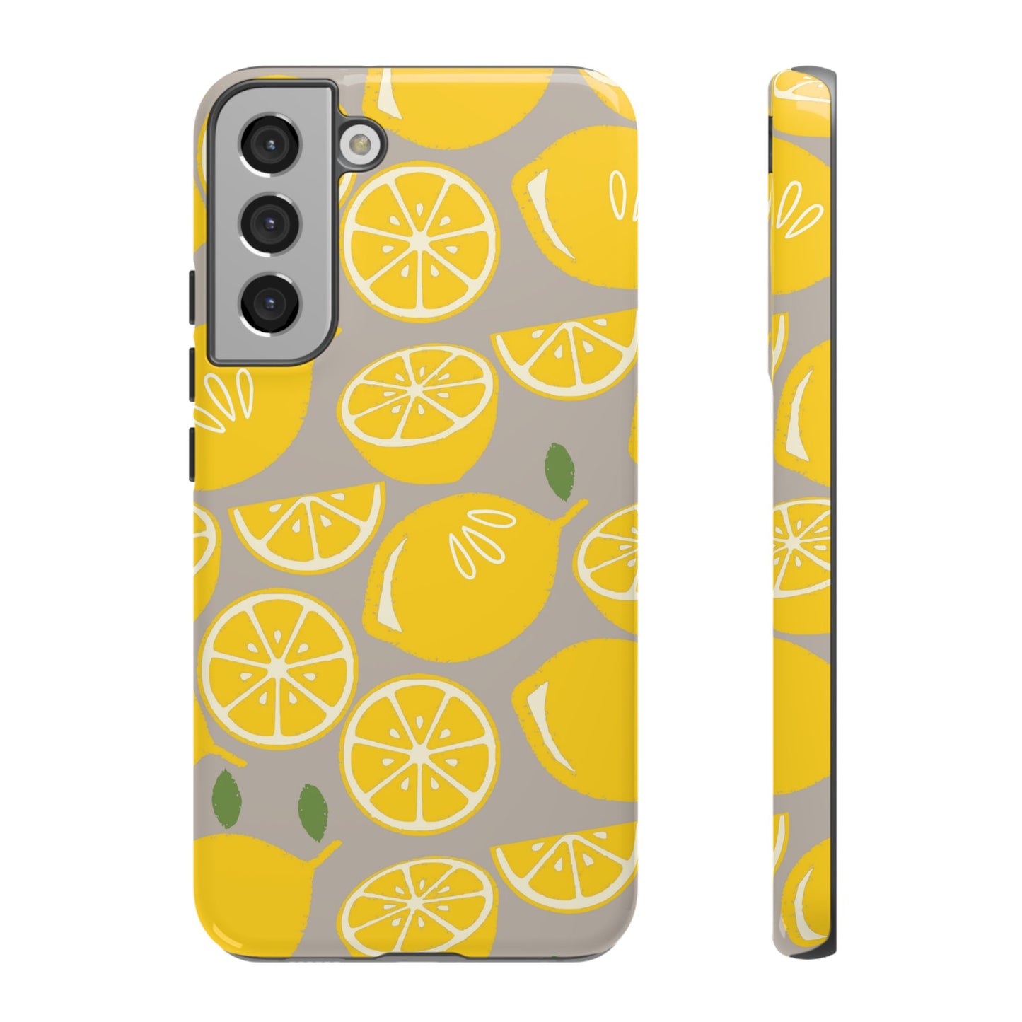 Yellow Modern Lemon Phone Case
