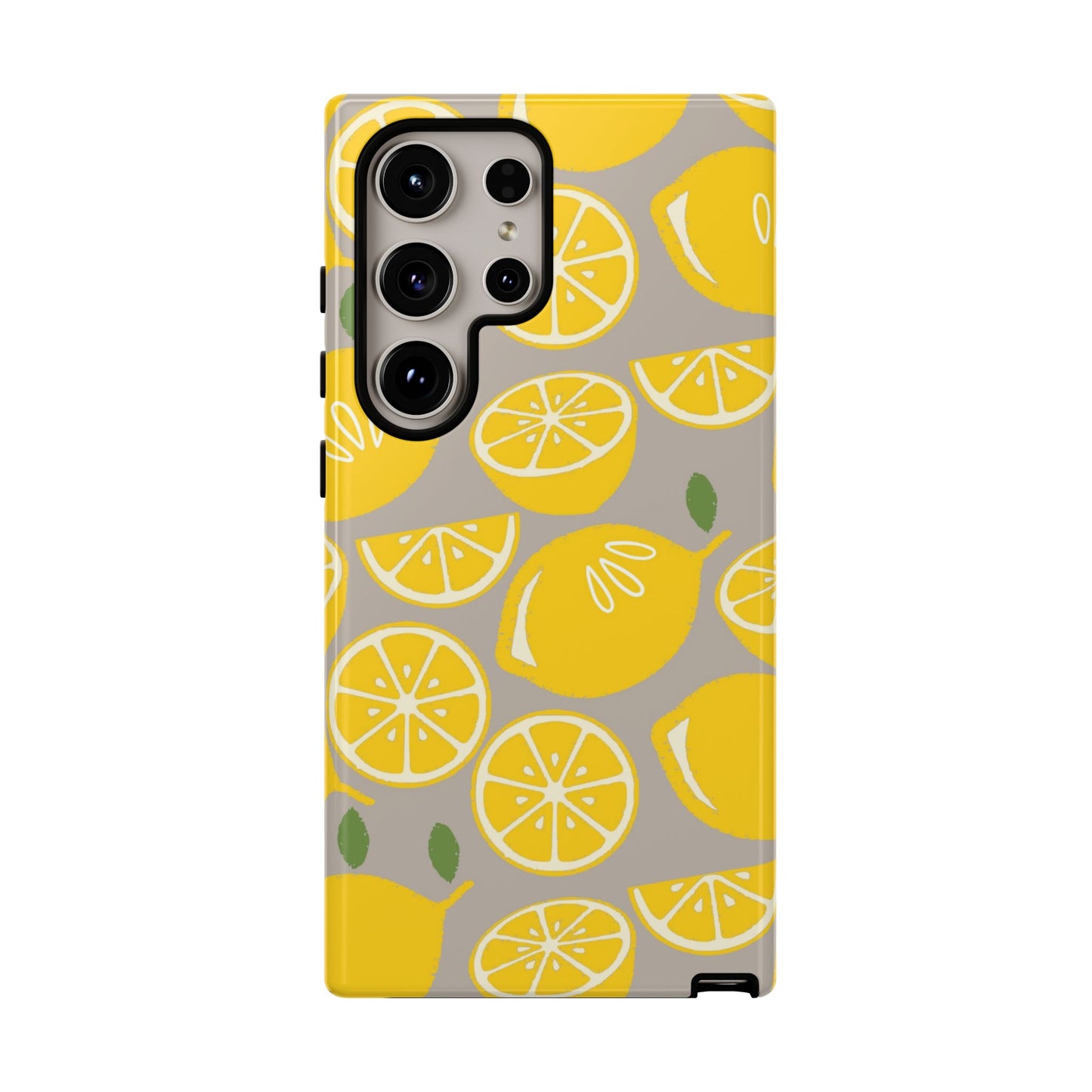 Yellow Modern Lemon Phone Case
