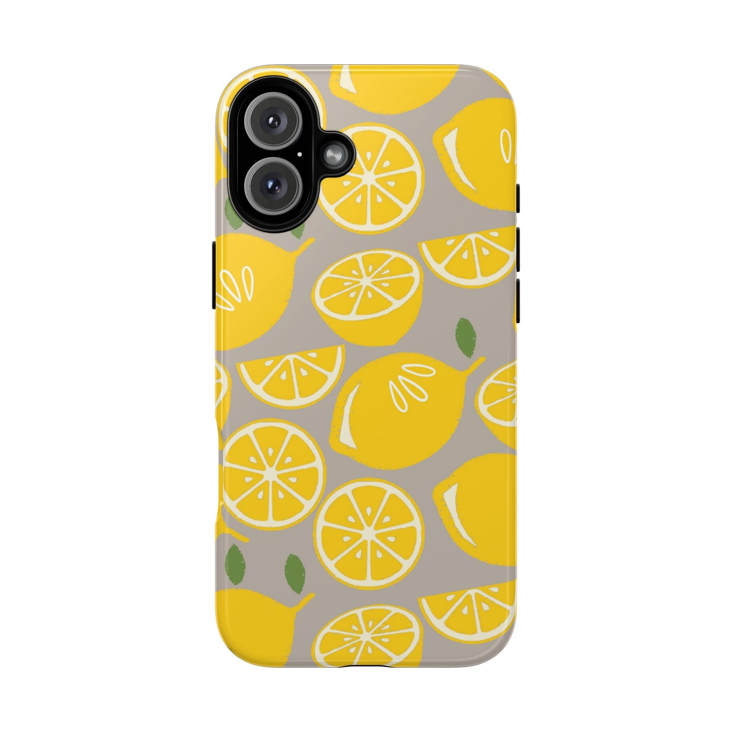Yellow Modern Lemon Phone Case