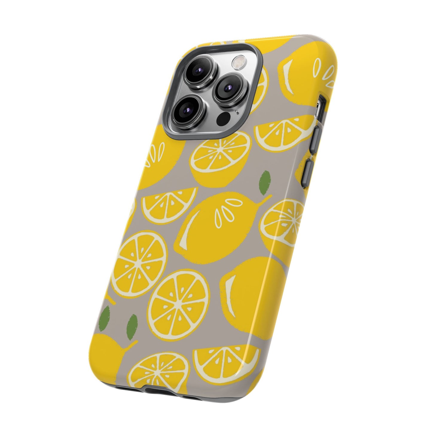 Yellow Modern Lemon Phone Case