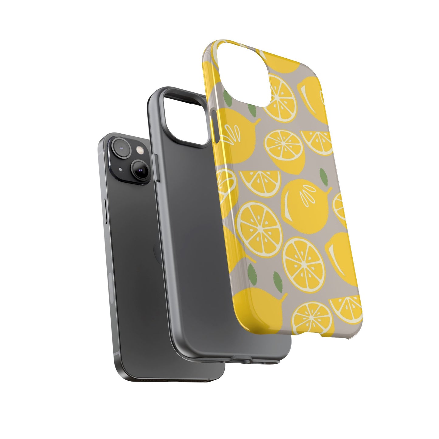 Yellow Modern Lemon Phone Case