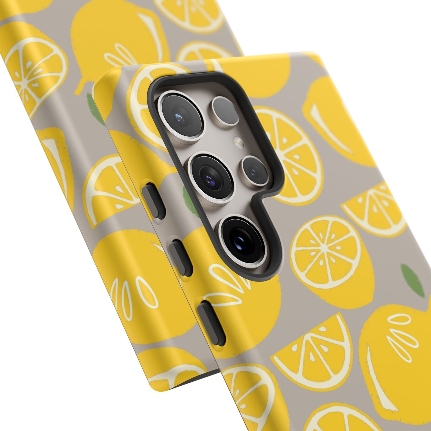 Yellow Modern Lemon Phone Case
