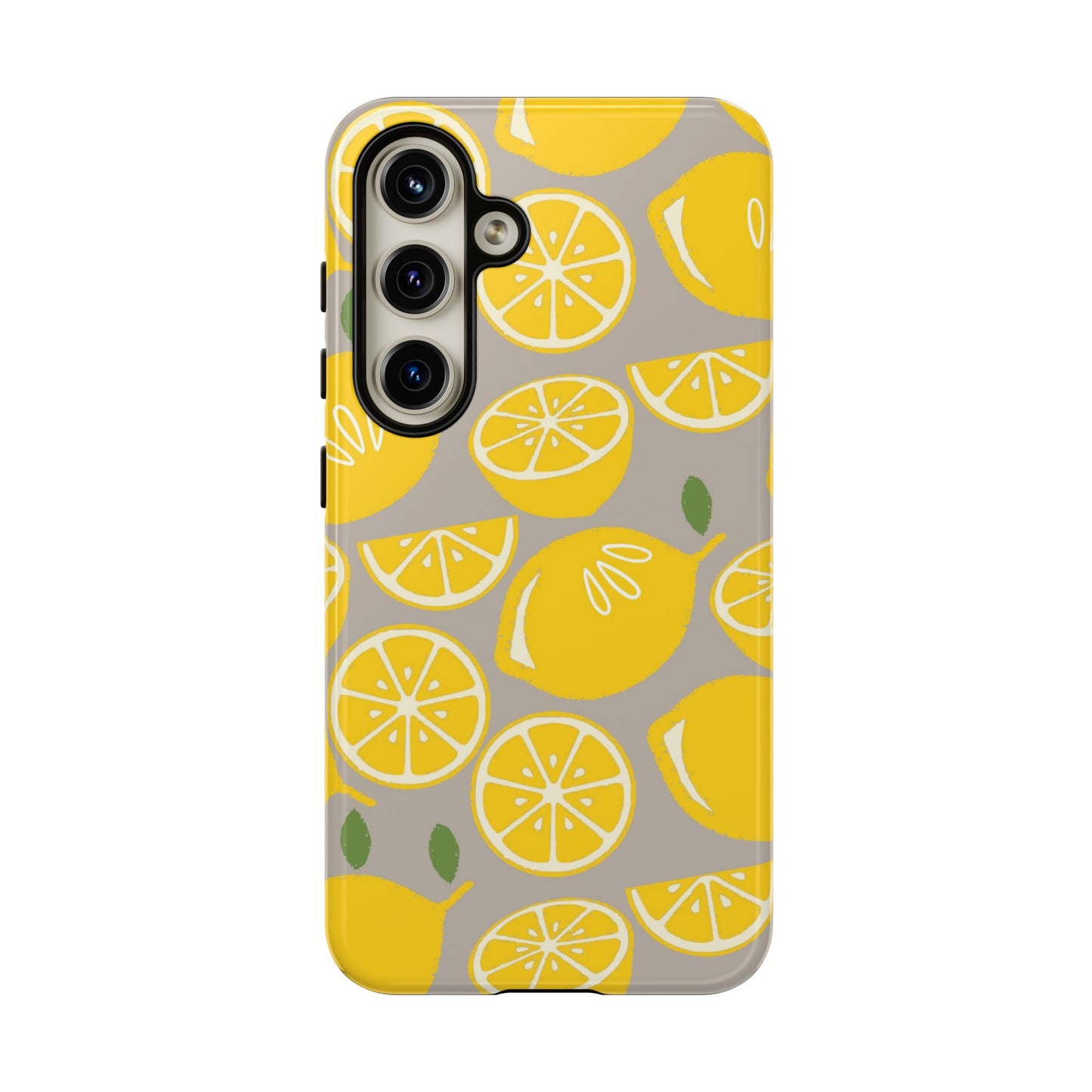 Yellow Modern Lemon Phone Case