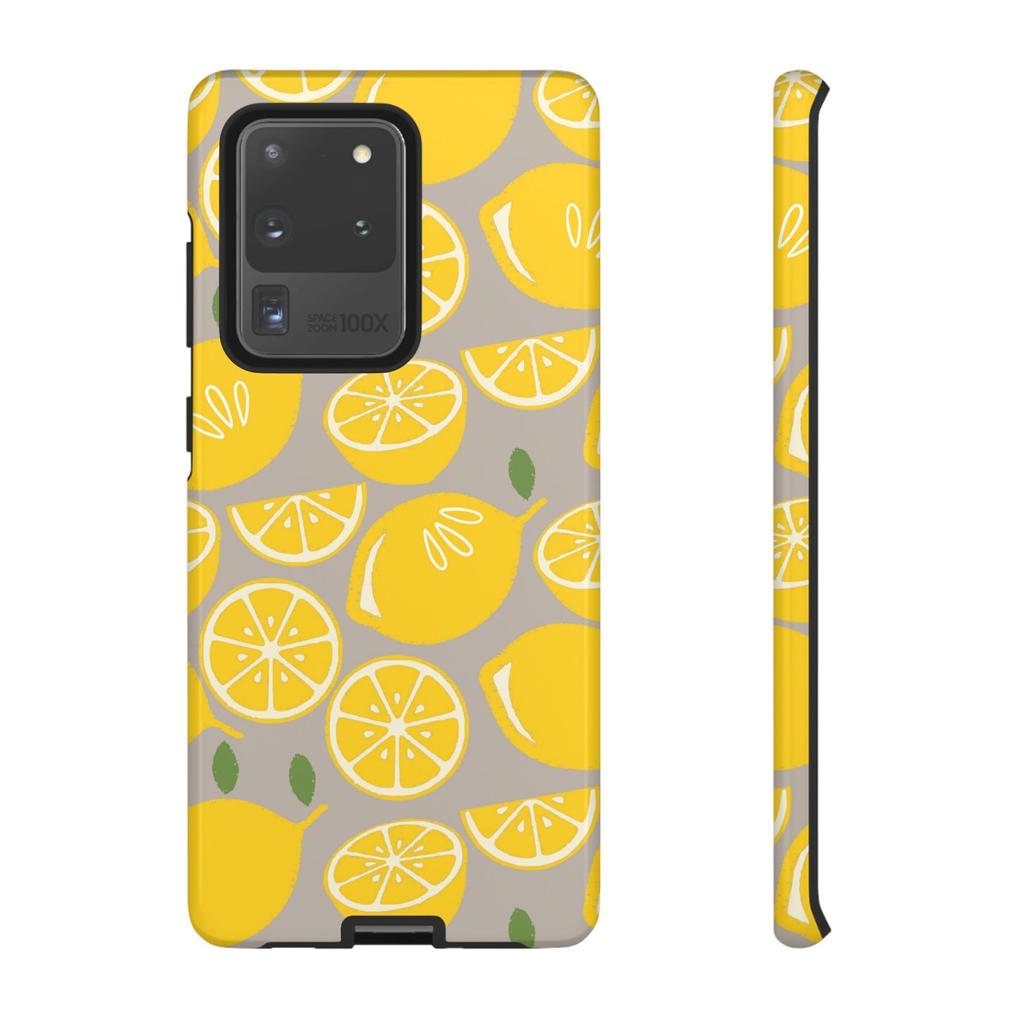 Yellow Modern Lemon Phone Case