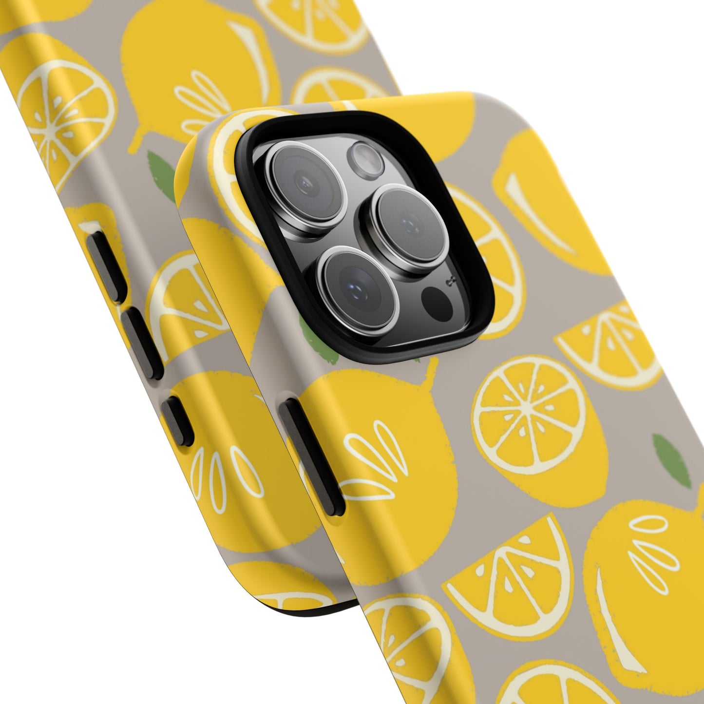 Yellow Modern Lemon Phone Case