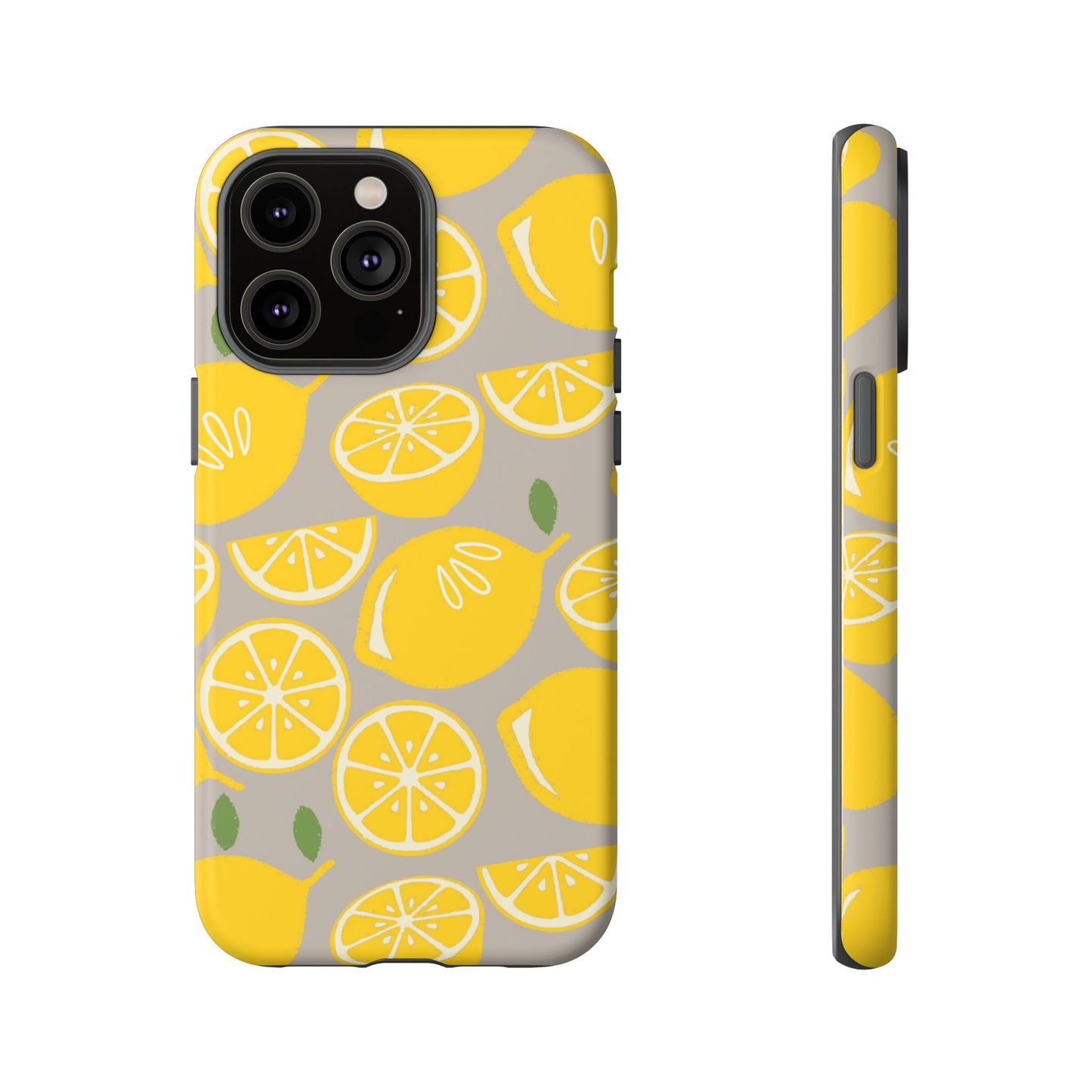 Yellow Modern Lemon Phone Case
