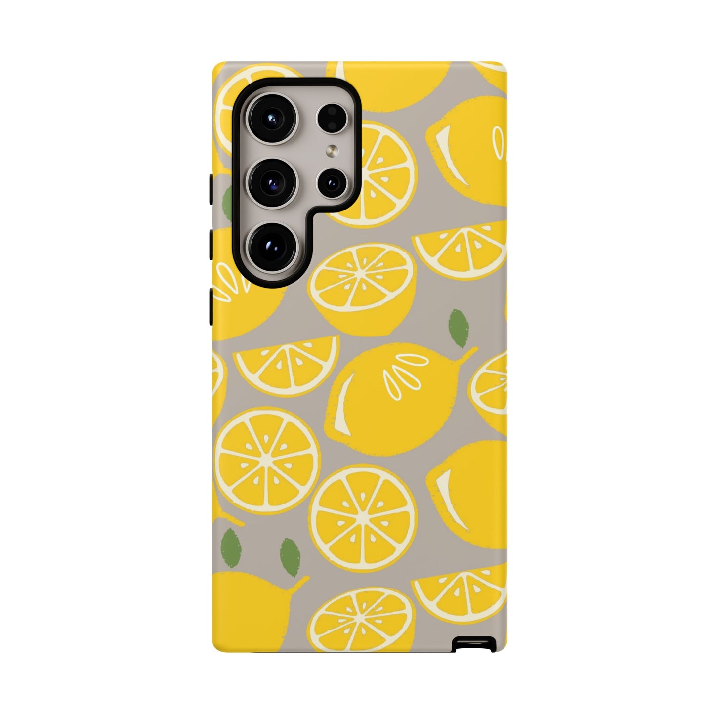 Yellow Modern Lemon Phone Case
