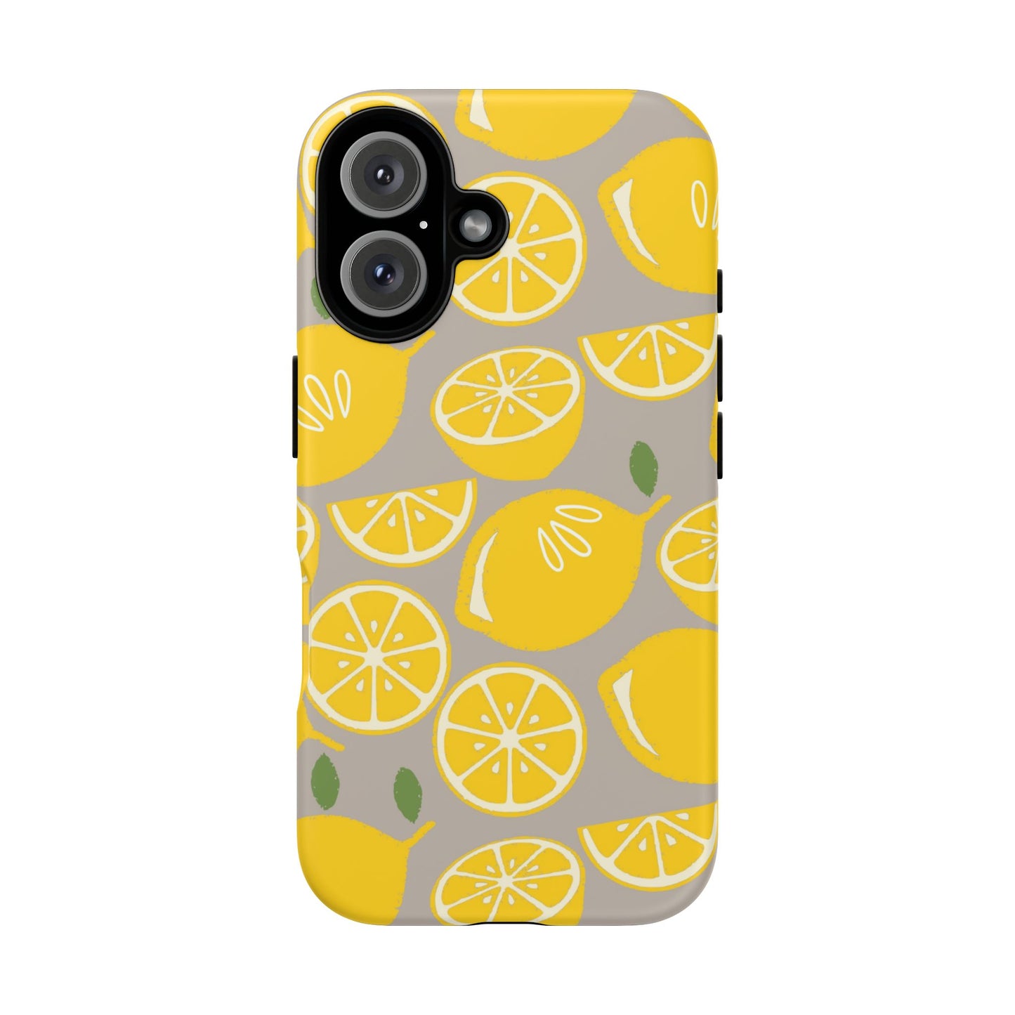 Yellow Modern Lemon Phone Case
