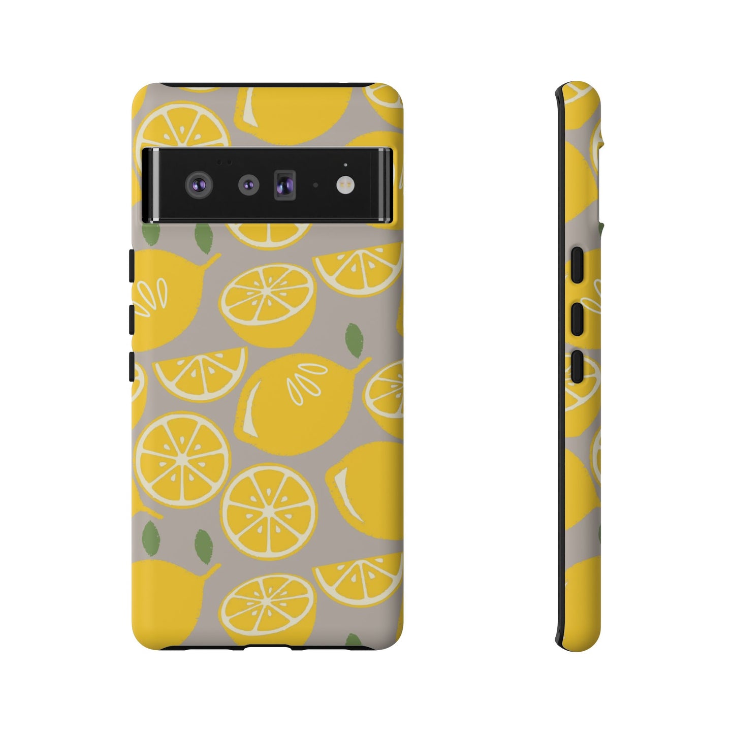 Yellow Modern Lemon Phone Case