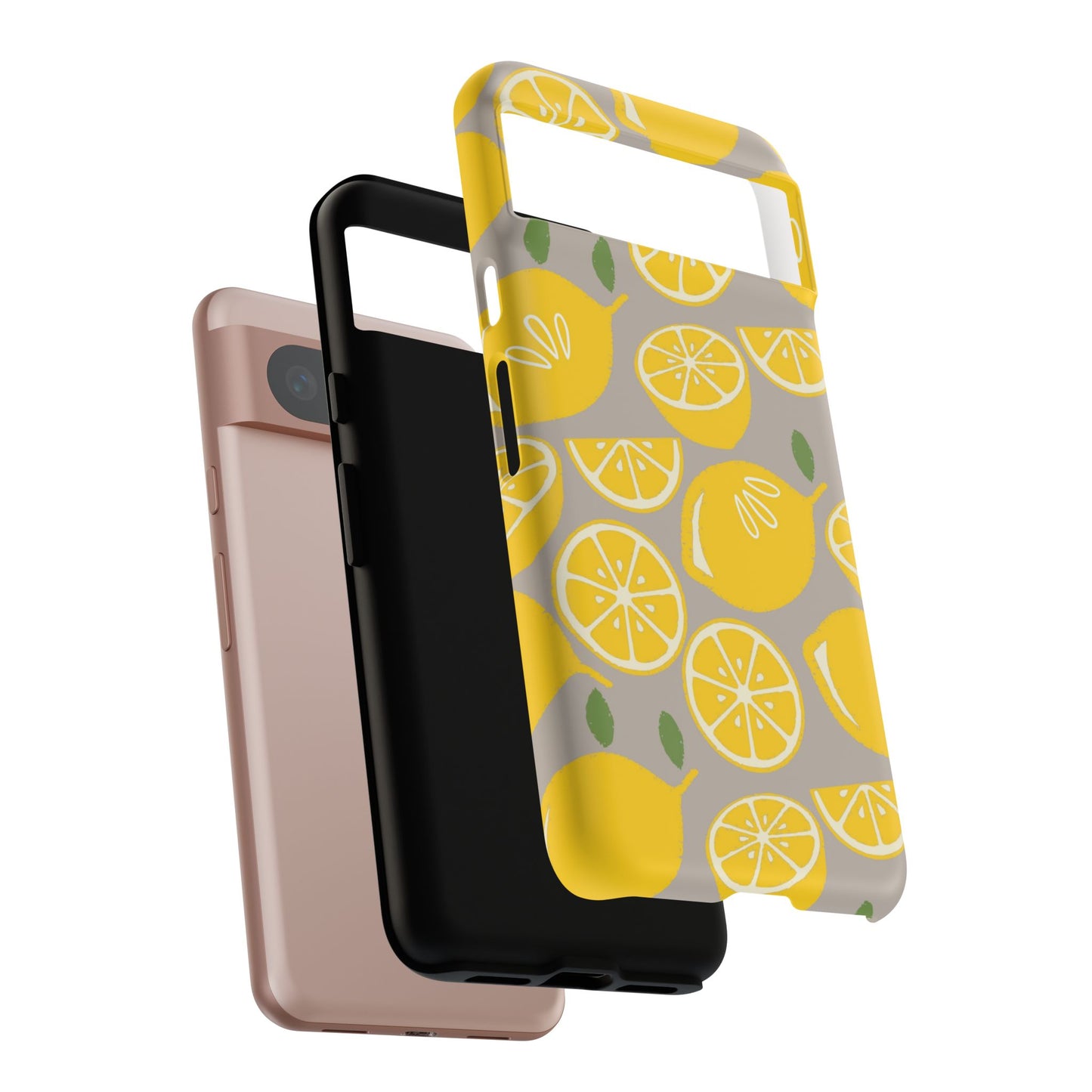 Yellow Modern Lemon Phone Case