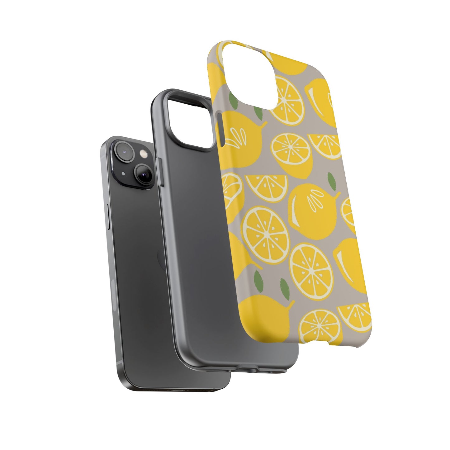 Yellow Modern Lemon Phone Case