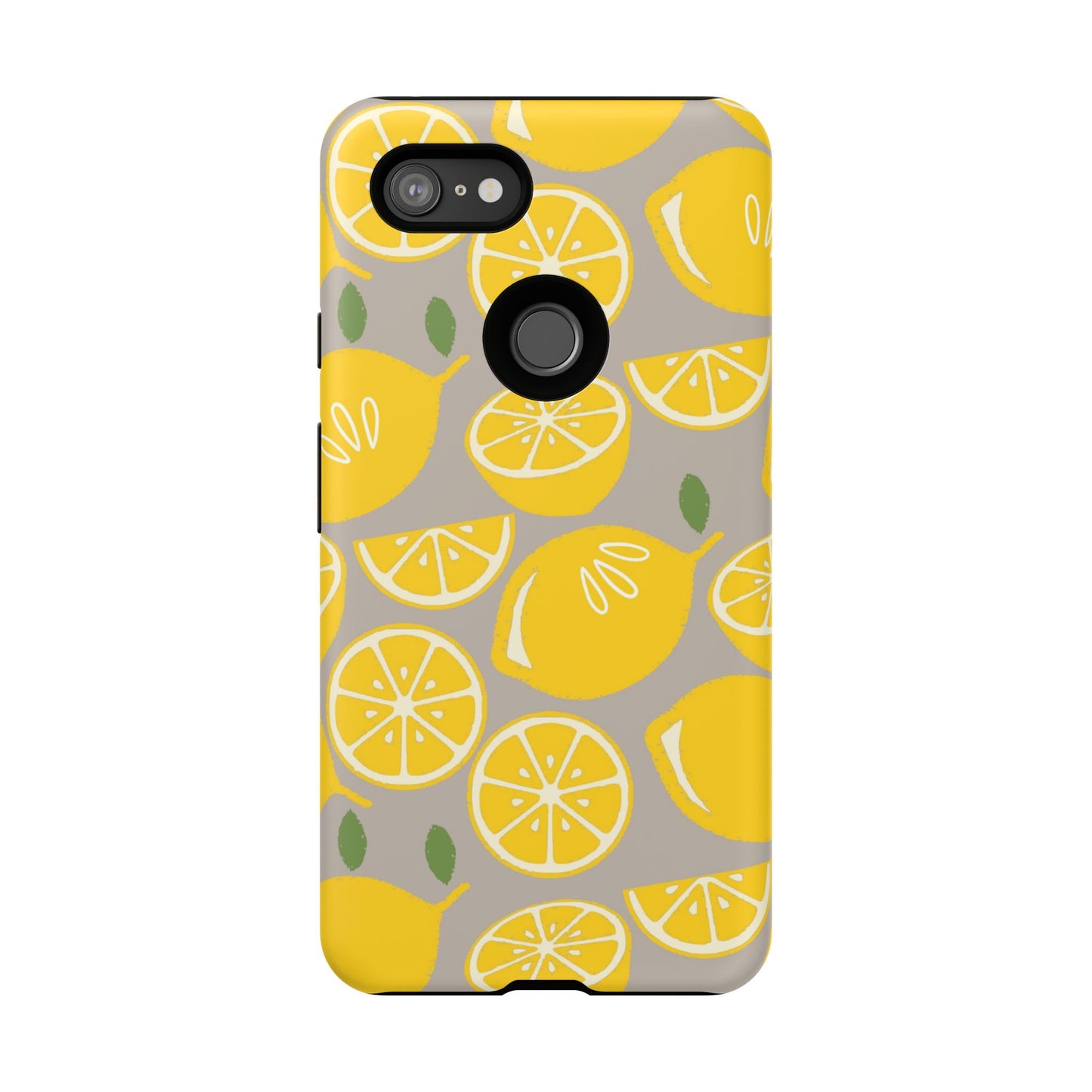 Yellow Modern Lemon Phone Case