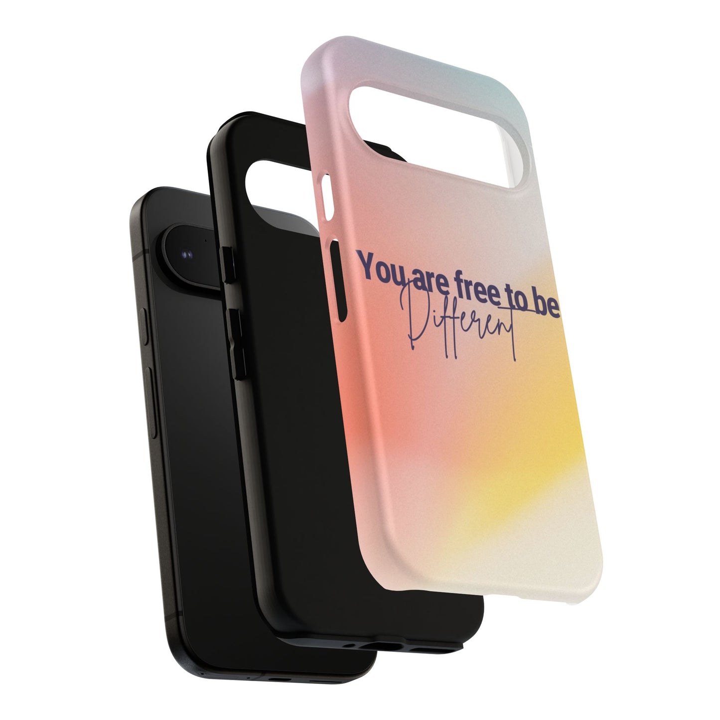 Orange Red Gradient Phone Case