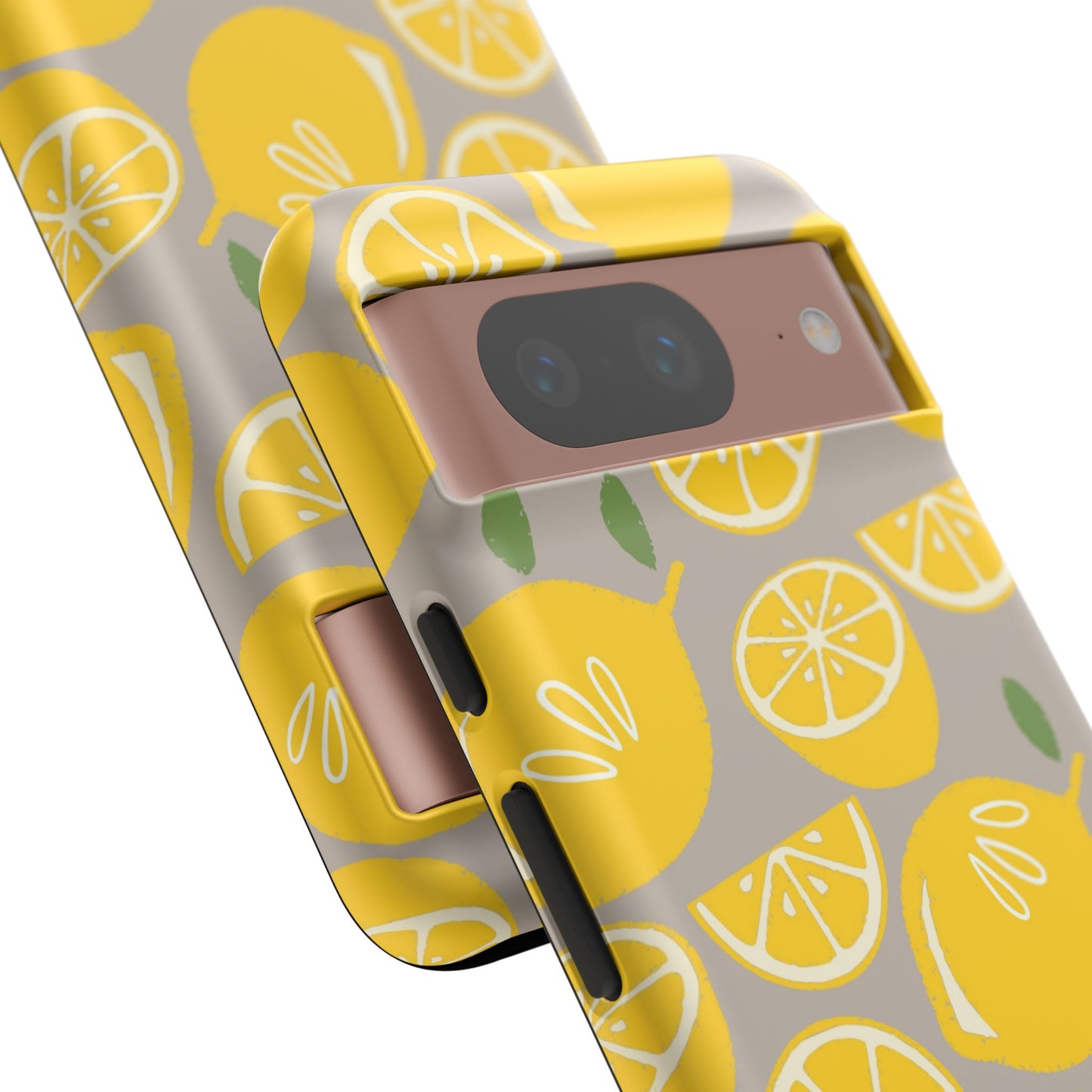 Yellow Modern Lemon Phone Case