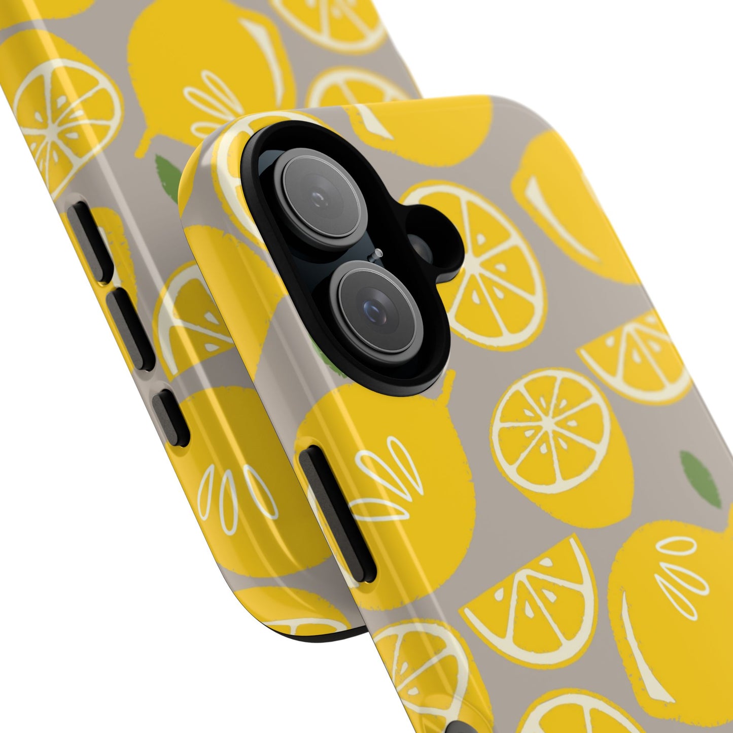 Yellow Modern Lemon Phone Case