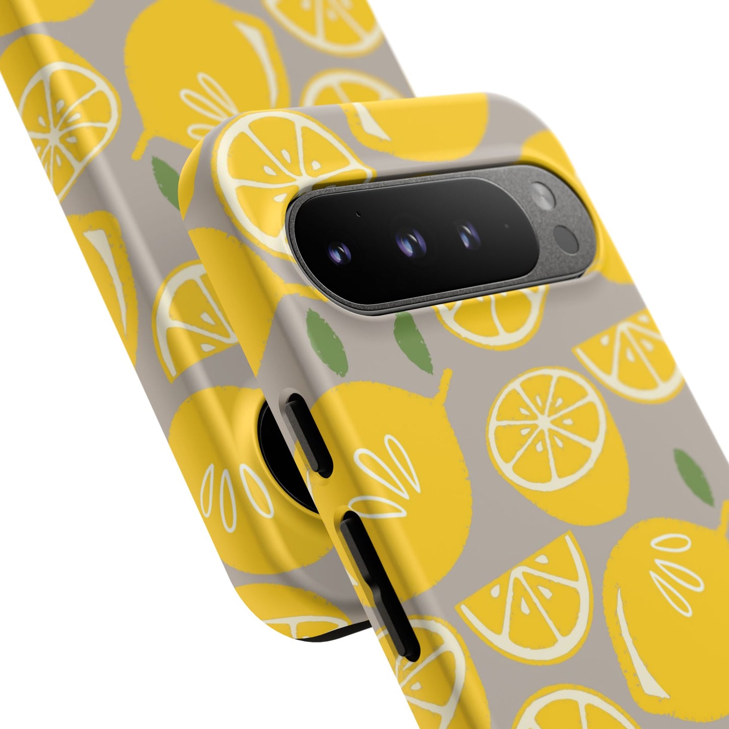 Yellow Modern Lemon Phone Case