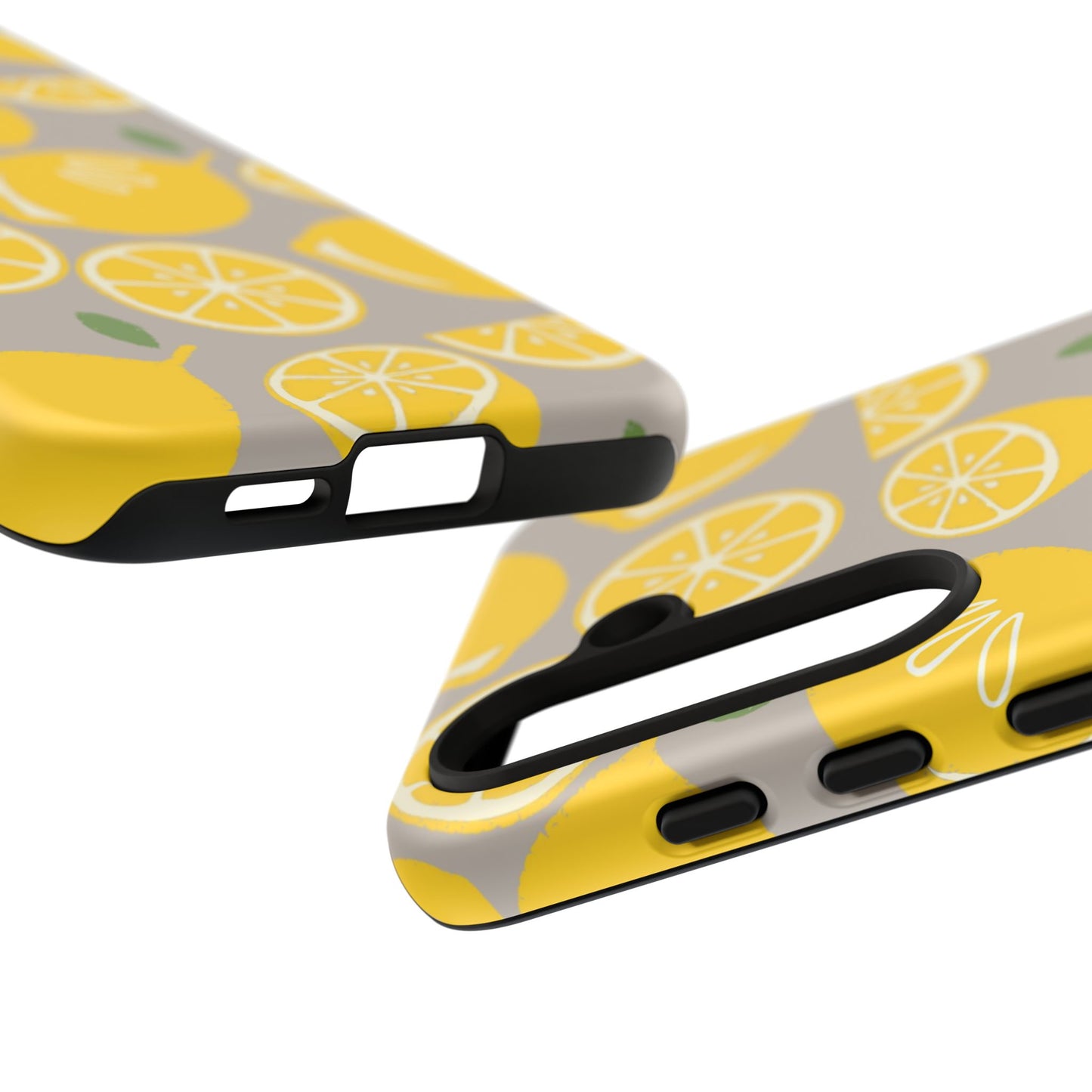 Yellow Modern Lemon Phone Case