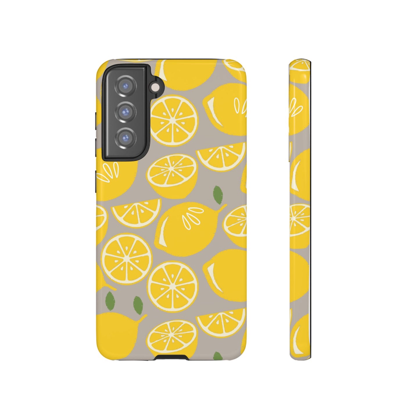 Yellow Modern Lemon Phone Case