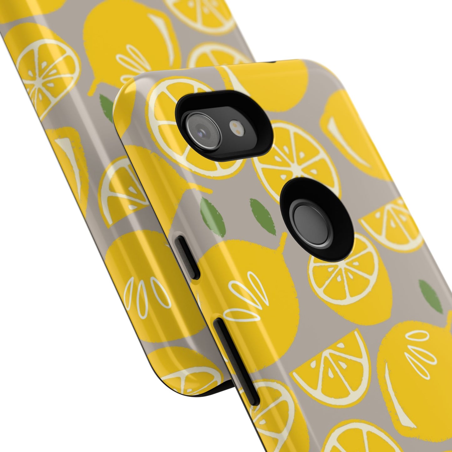 Yellow Modern Lemon Phone Case