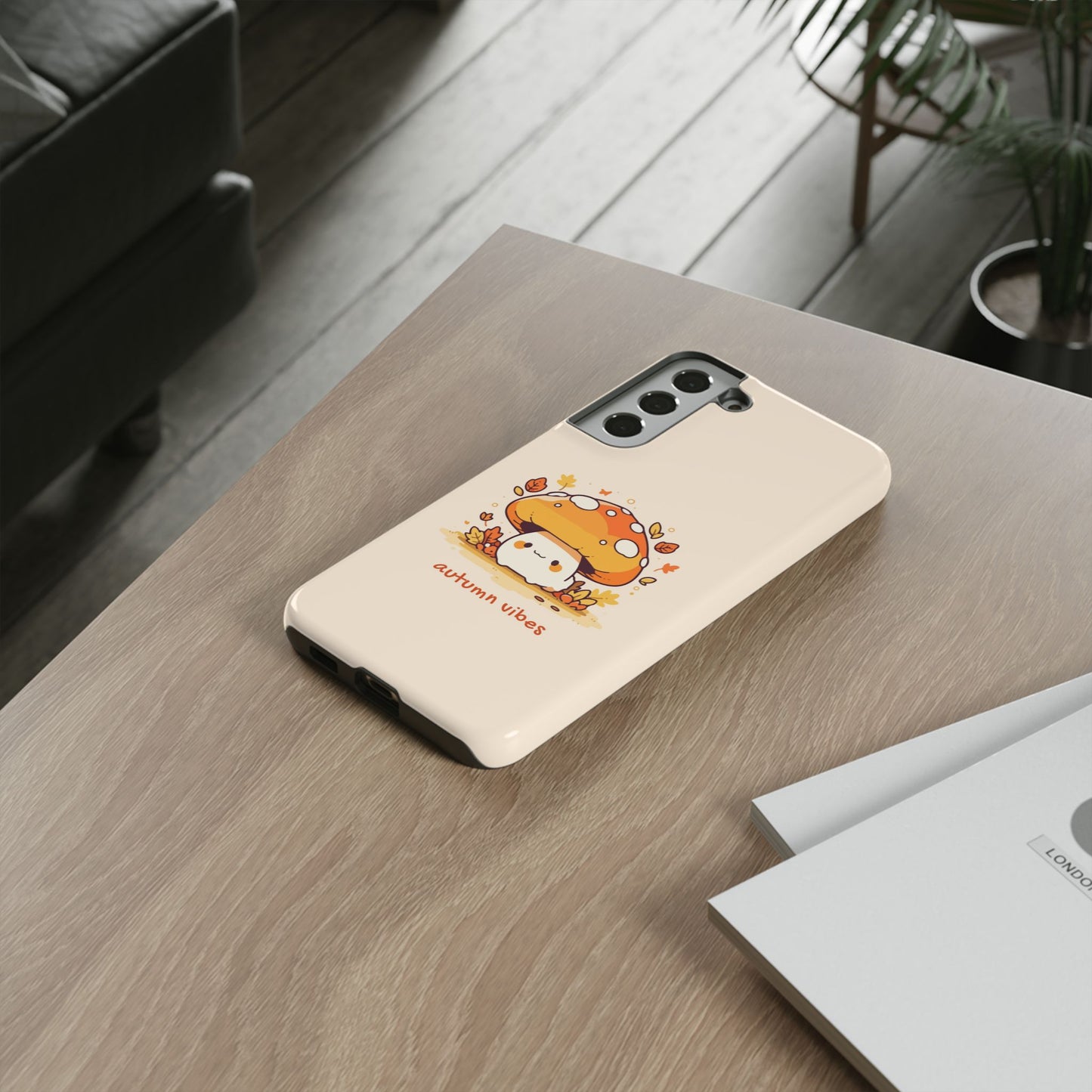 Yellow and Orange Illustrative Fall Phone Case