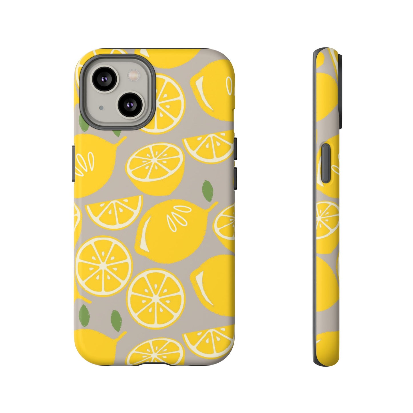 Yellow Modern Lemon Phone Case