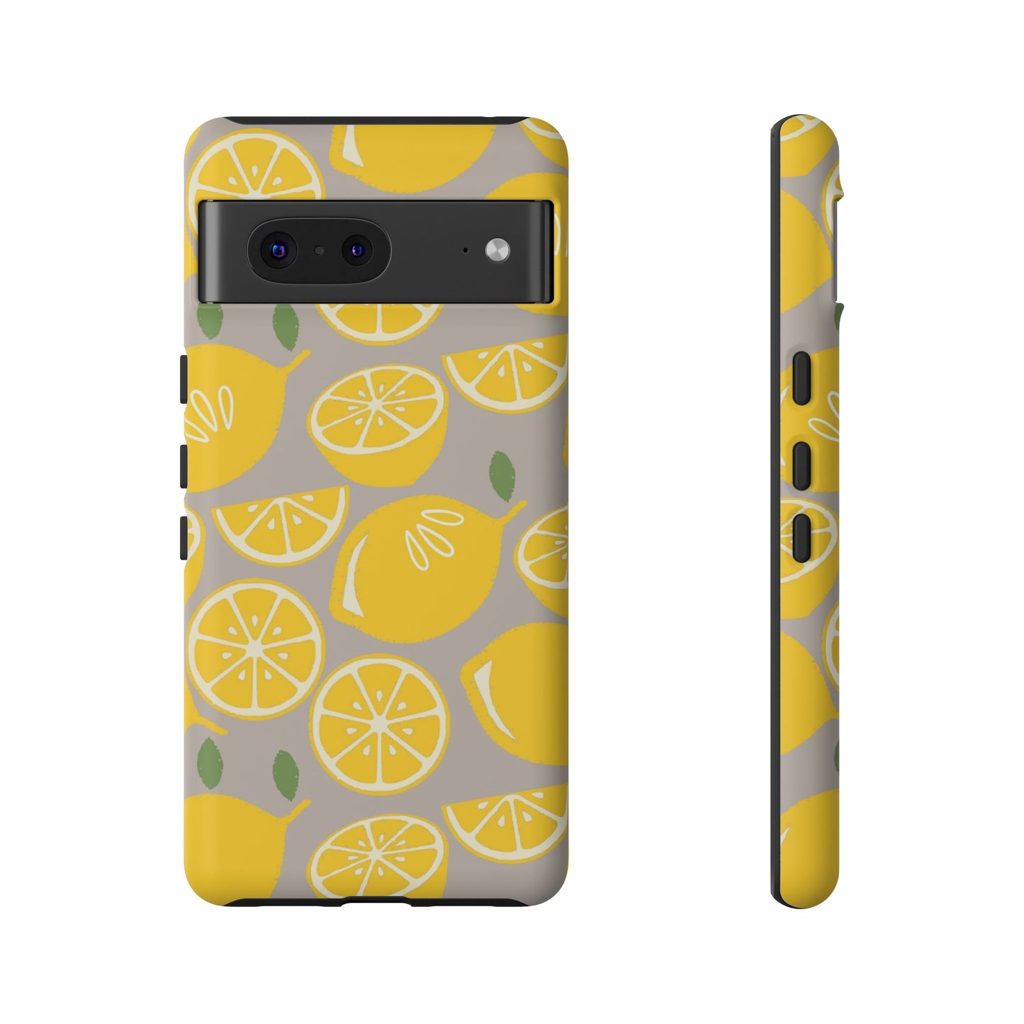 Yellow Modern Lemon Phone Case