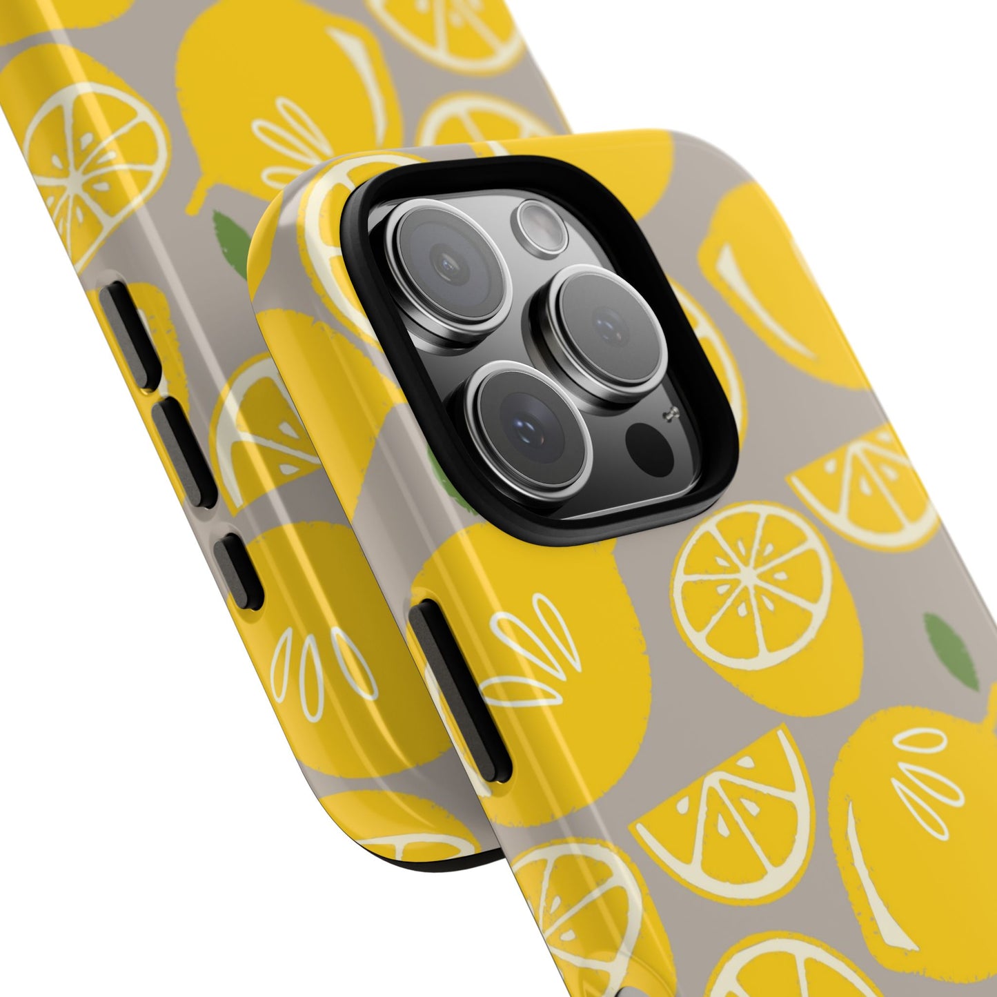 Yellow Modern Lemon Phone Case