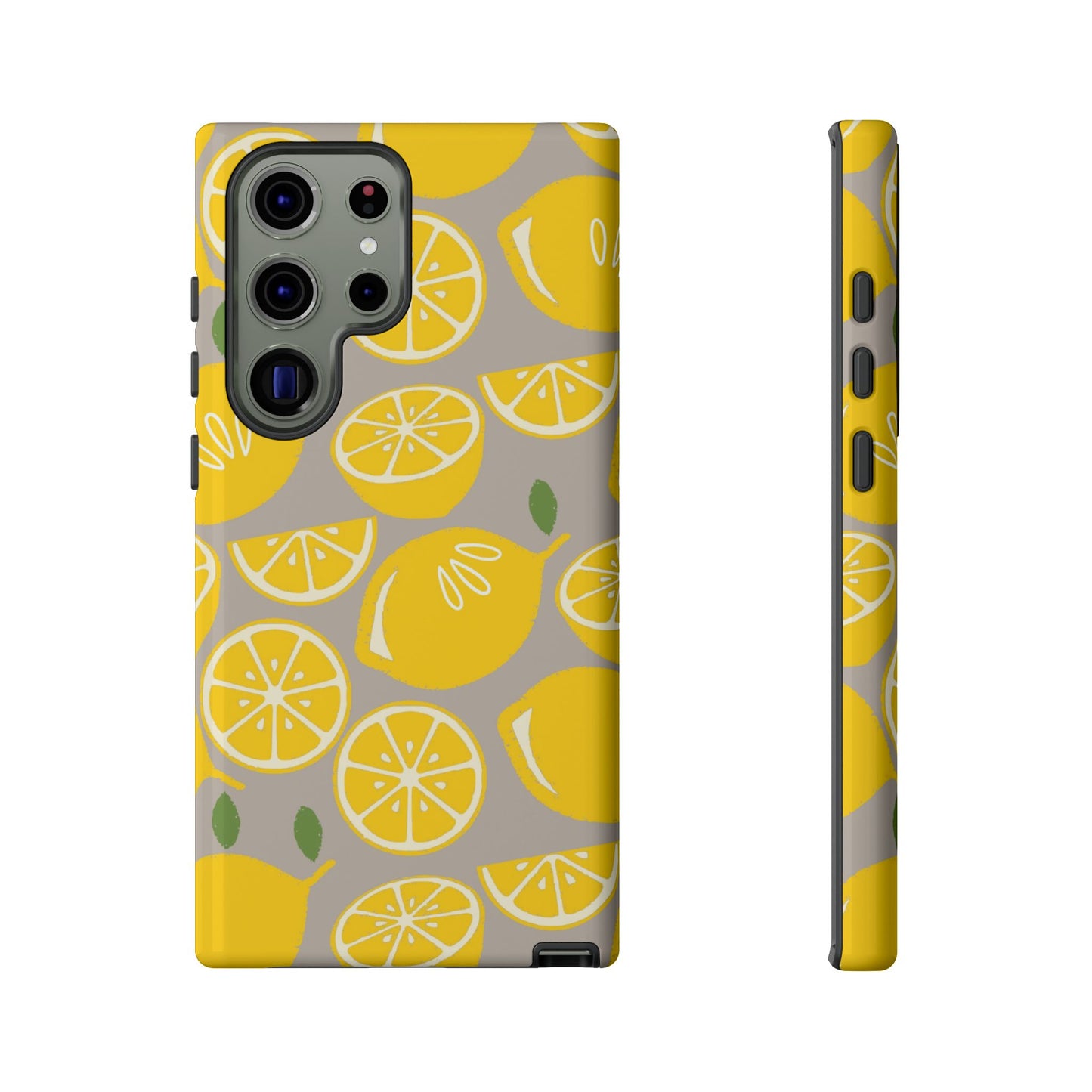 Yellow Modern Lemon Phone Case