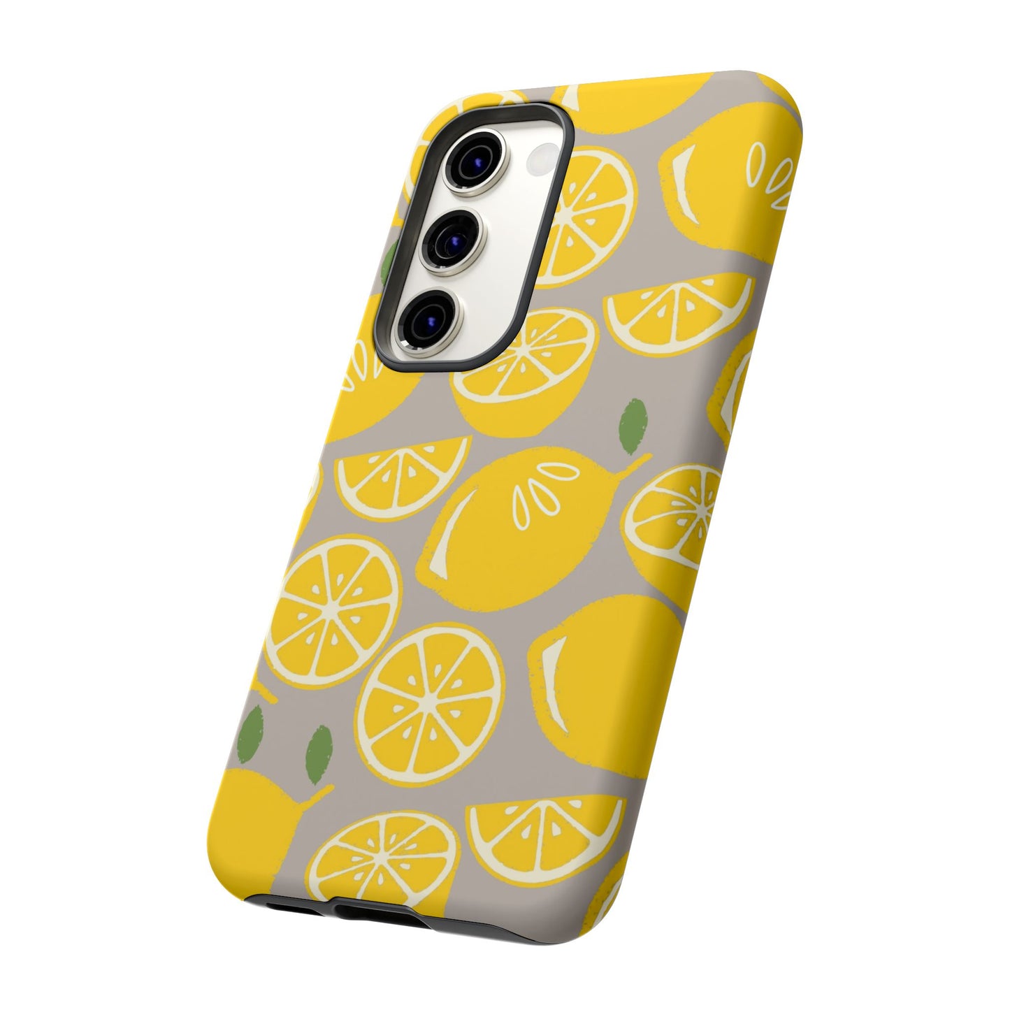 Yellow Modern Lemon Phone Case