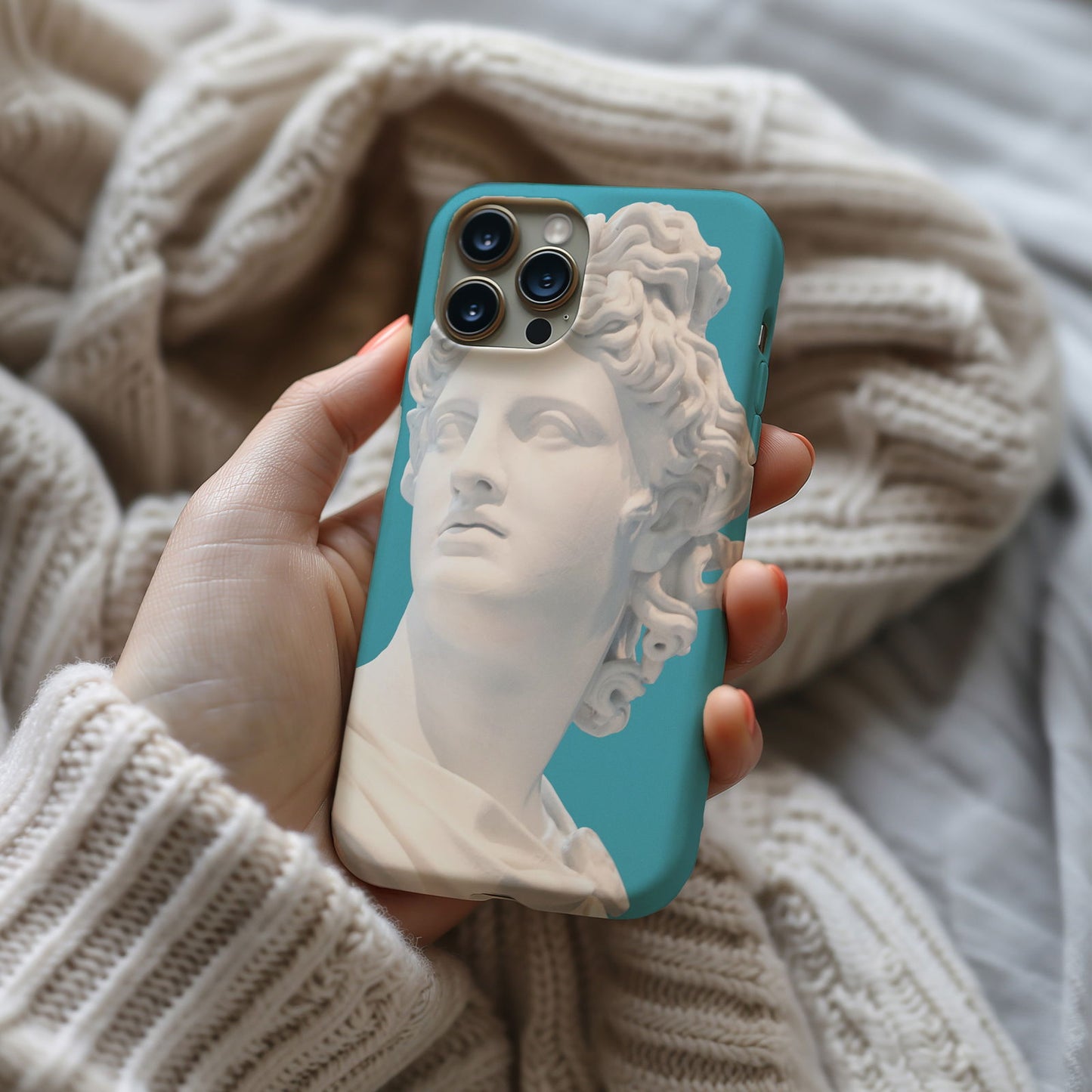 Ancient Greek Statue Magsafe iPhone Case - Techy Treasures -