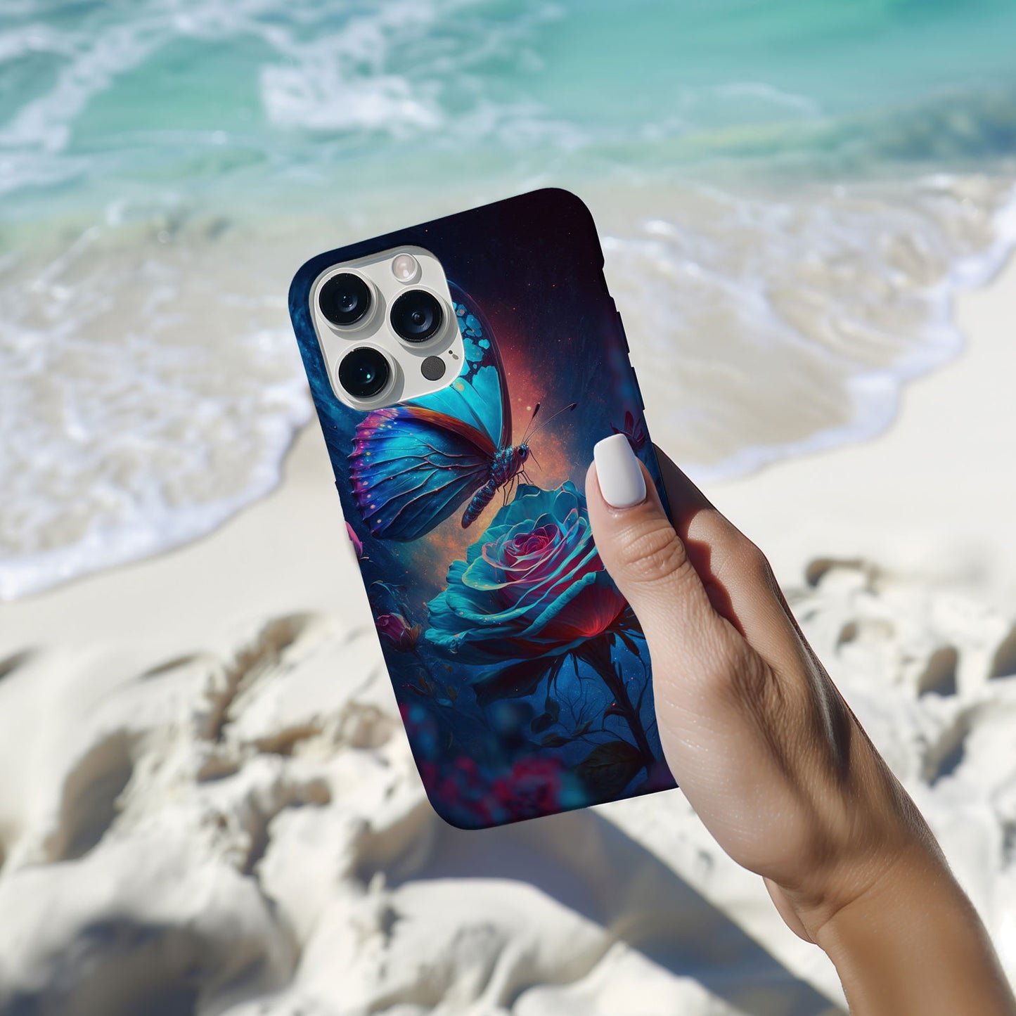 Colorful Butterfly Design MagSafe iPhone Case - Featuring an Array of Vibrant Butterflies, Combining Style and Functionality. - Techy Treasures -