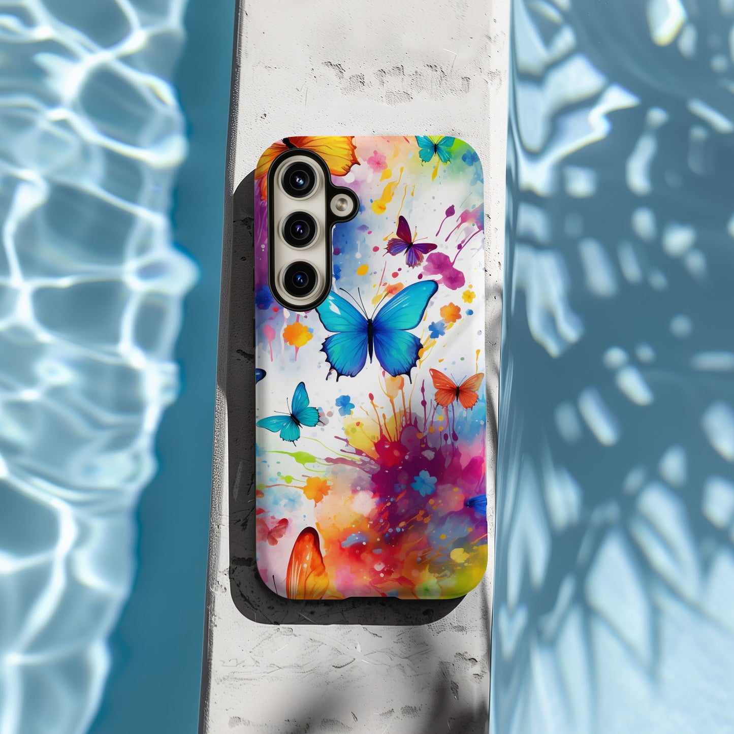Colorful Butterfly Design MagSafe iPhone Case - Featuring an Array of Vibrant Butterflies, Combining Style and Functionality. - Techy Treasures -