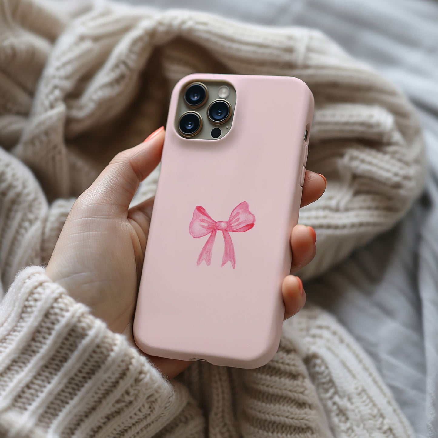 Coquette Pink Bow Magsafe iPhone Case - Techy Treasures -