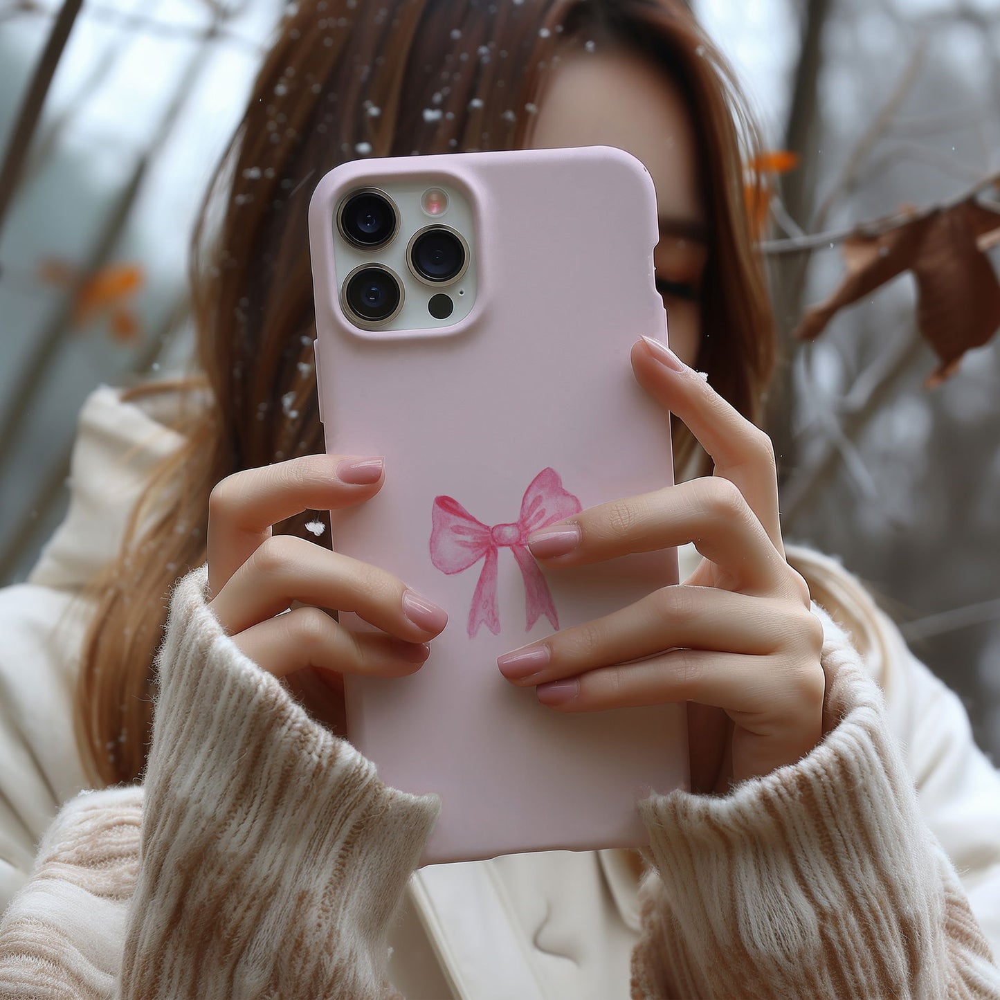 Coquette Pink Bow Magsafe iPhone Case - Techy Treasures -