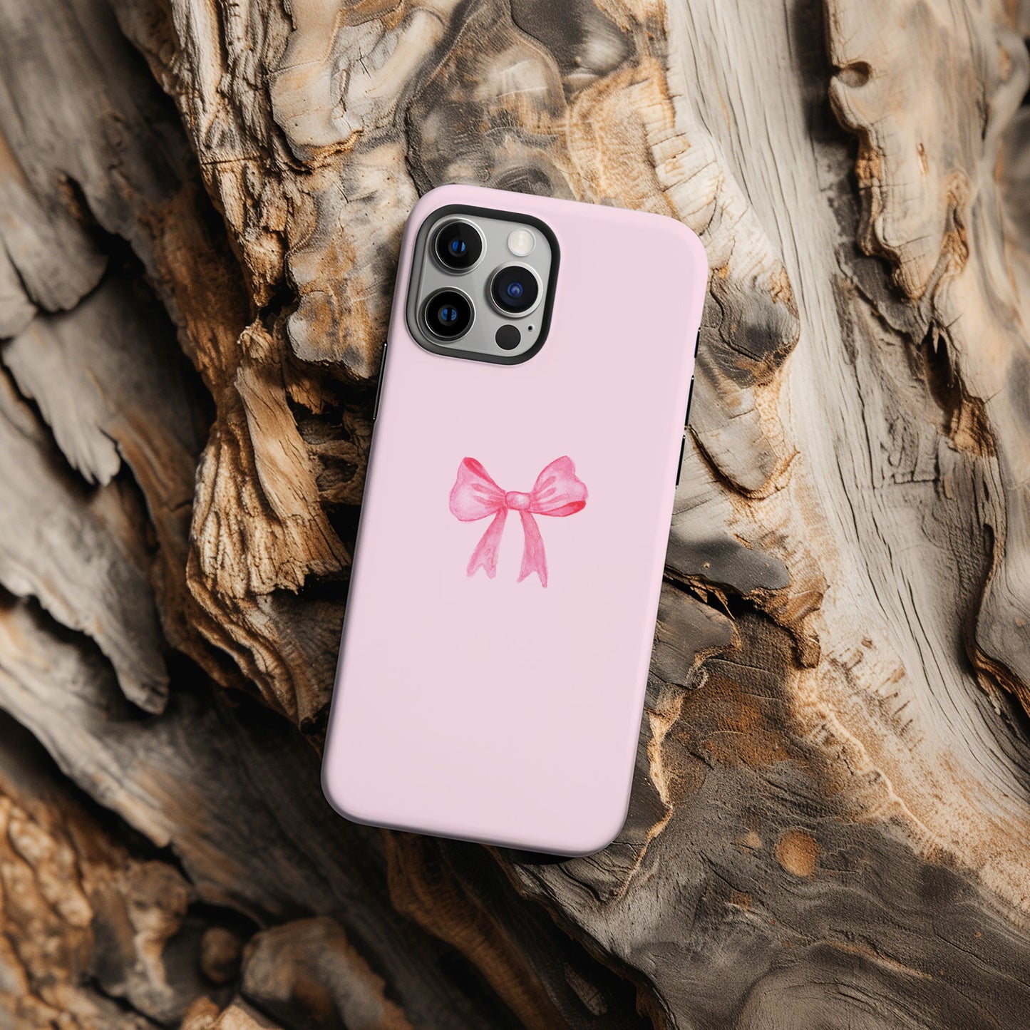 Coquette Pink Bow Magsafe iPhone Case - Techy Treasures -