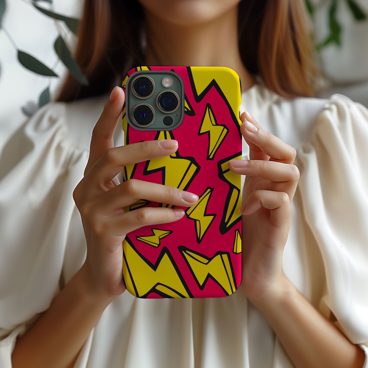 Flash Lightning Bolts Magsafe iPhone Case - Techy Treasures -
