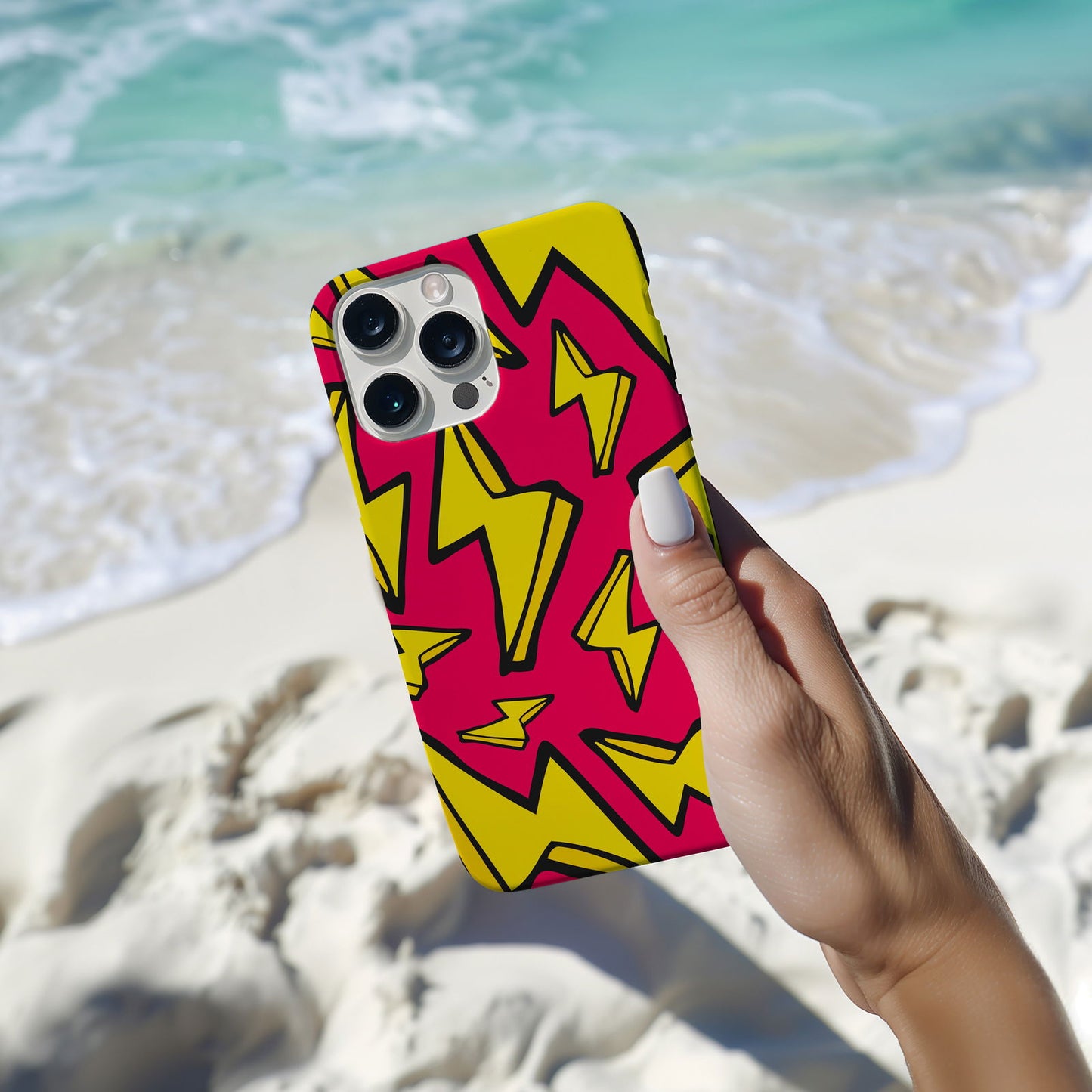 Flash Lightning Bolts Magsafe iPhone Case - Techy Treasures -