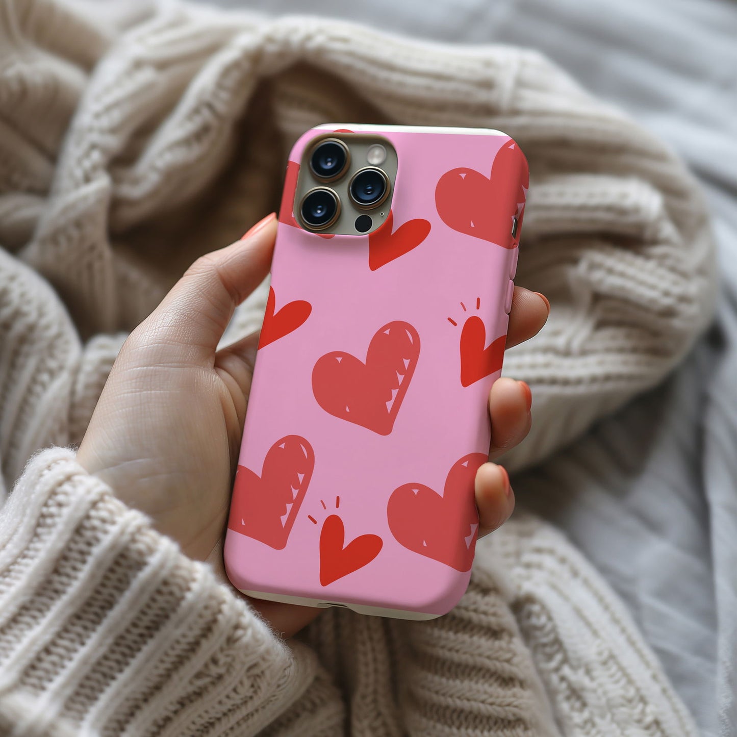 Hearts on Hearts Magsafe iPhone Case - Techy Treasures -