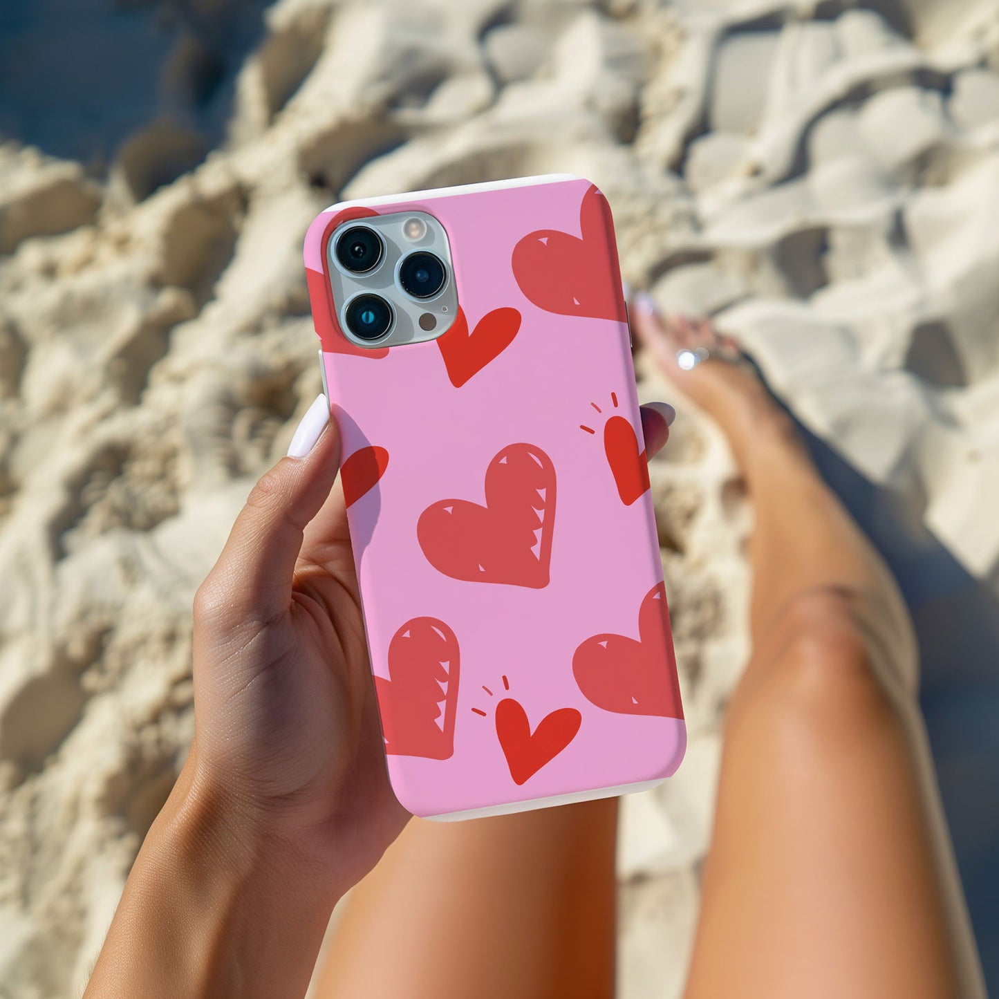 Hearts on Hearts Magsafe iPhone Case - Techy Treasures -