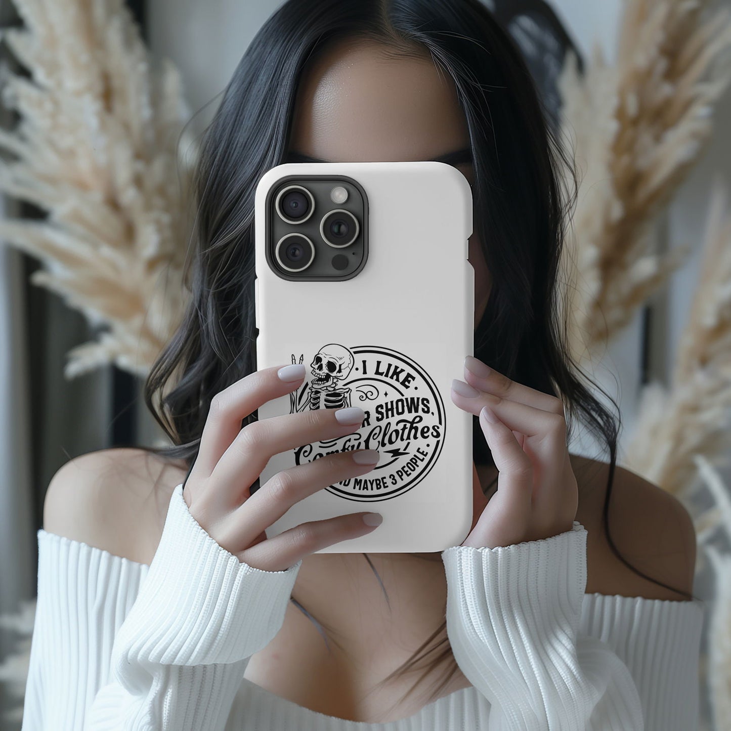 I Like Murder Shows And Comfy Clothes Magsafe iPhone Tough Case - Techy Treasures -