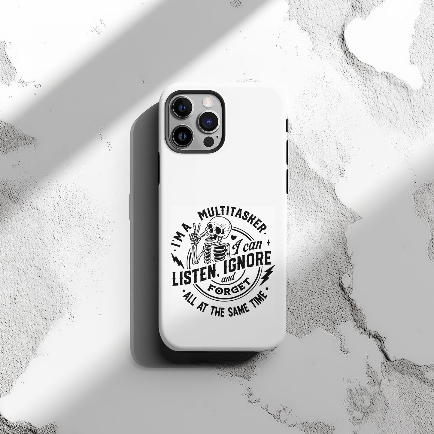 I'm A Multitasker, I Can Listen And Forget Magsafe iPhone Tough Case - Techy Treasures -